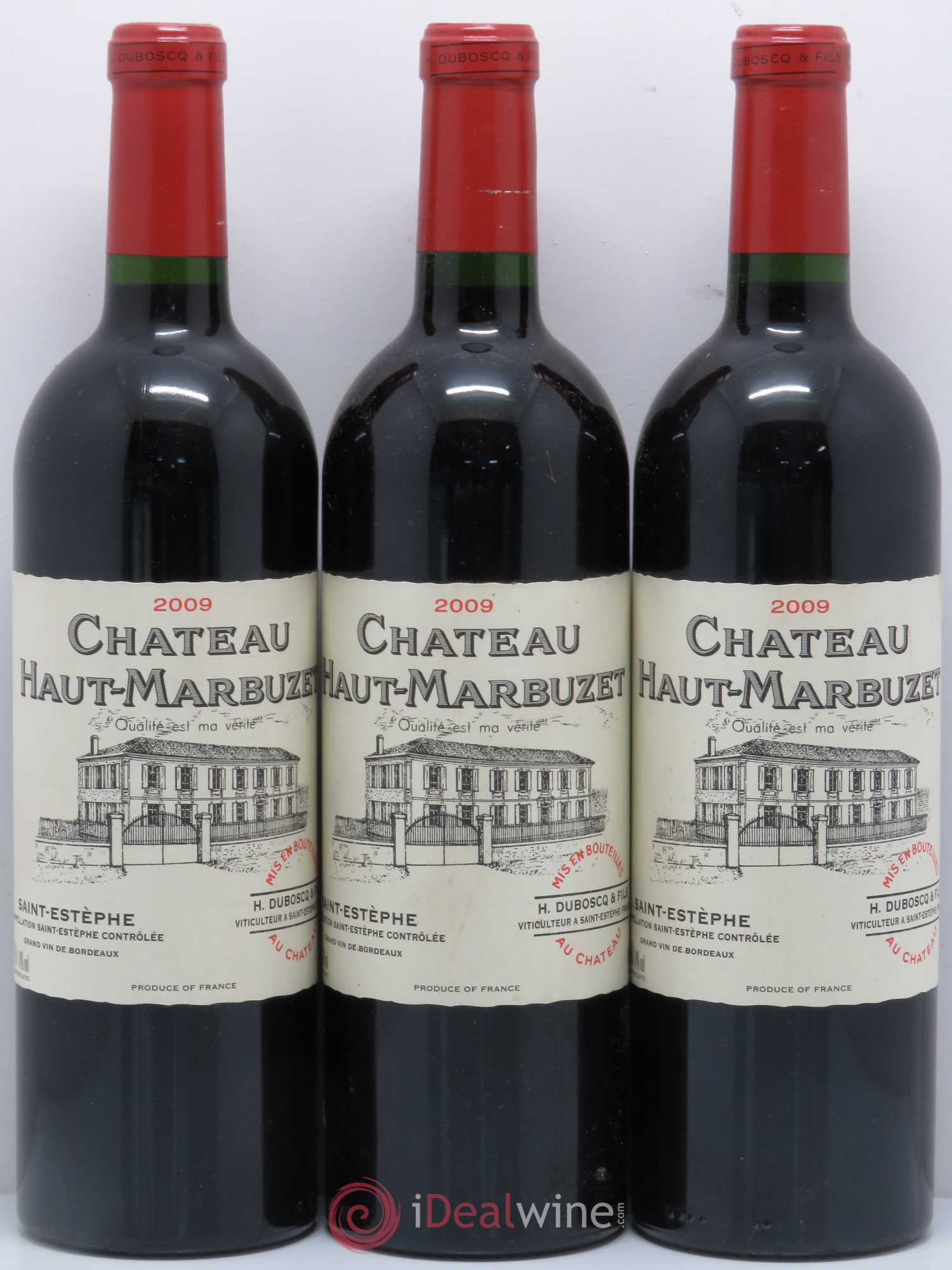 Château Haut Marbuzet 2009 - Lot de 12 bouteilles - 2