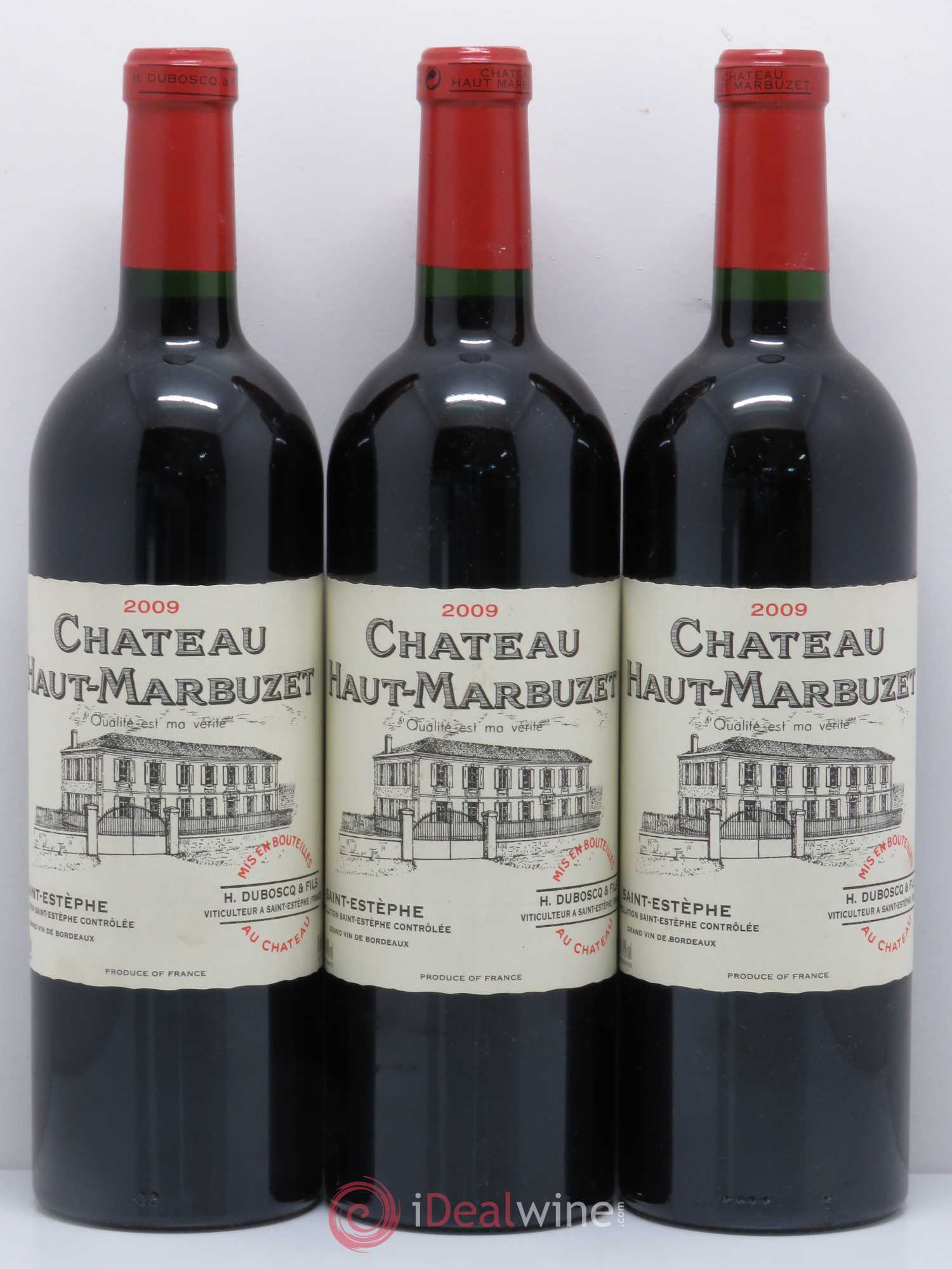 Château Haut Marbuzet 2009 - Lot de 12 bouteilles - 4