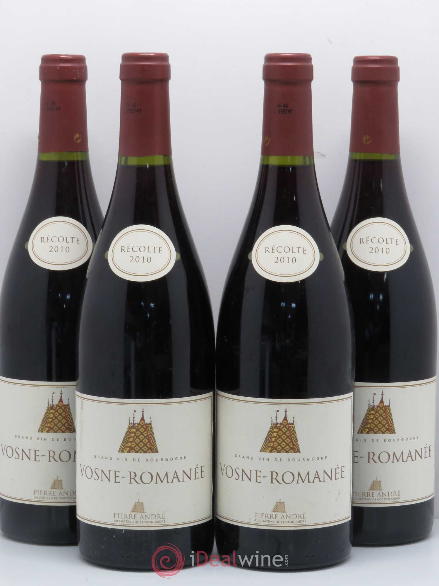 Vosne-Romanée 2010 - Lot de 4 bouteilles - 0
