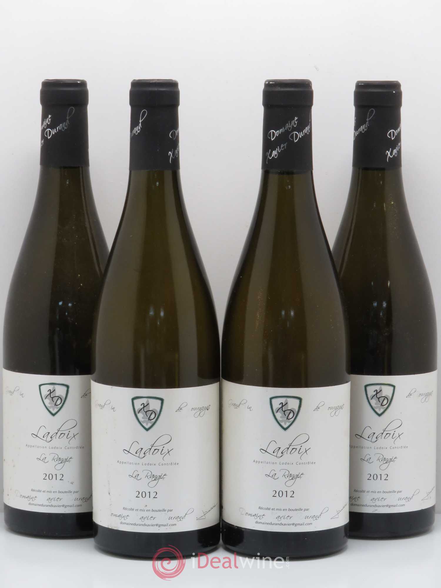 Ladoix La Rangie Domaine Xavier Durand 2012 - Posten von 4 Flaschen - 0