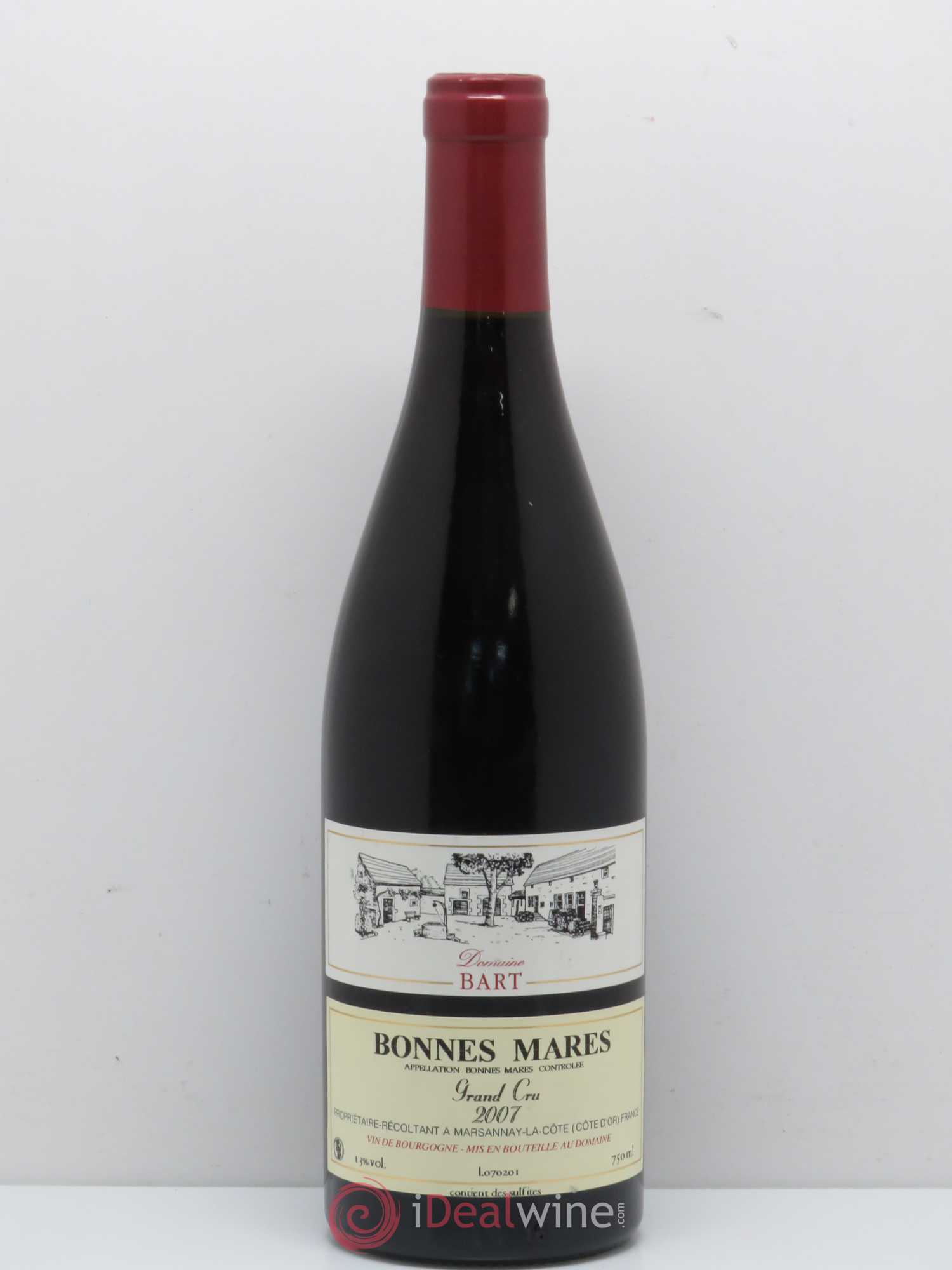 Bonnes-Mares Grand Cru Bart (Domaine) 2007 - Lot de 1 bouteille - 0