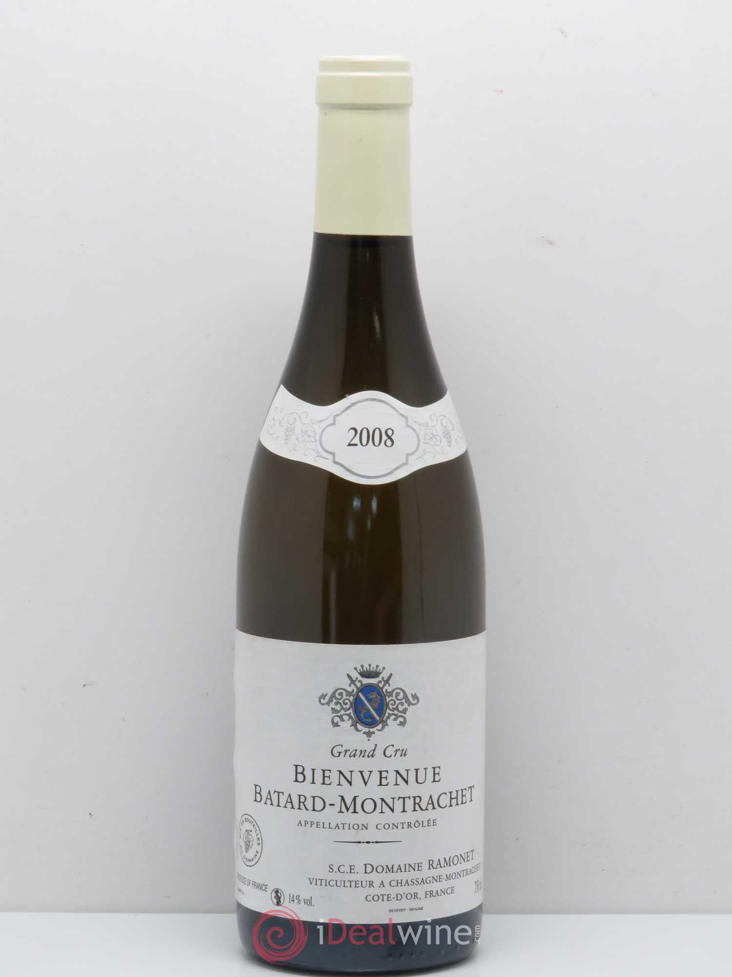 Bienvenues-Bâtard-Montrachet Grand Cru Ramonet (Domaine) 2008 - Lot de 1 bouteille - 0