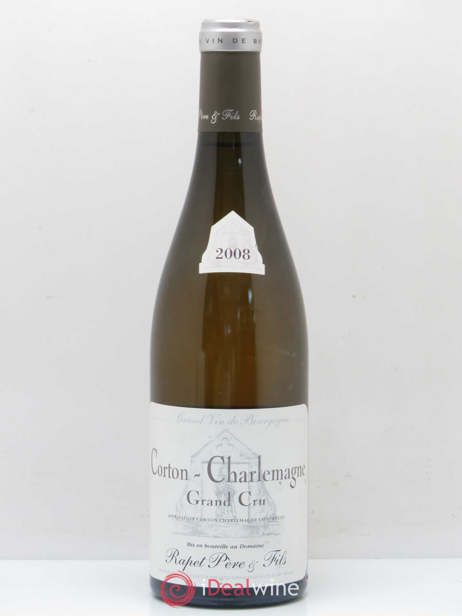 Corton-Charlemagne Grand Cru Rapet Père & Fils 2008 - Posten von 1 Flasche - 0