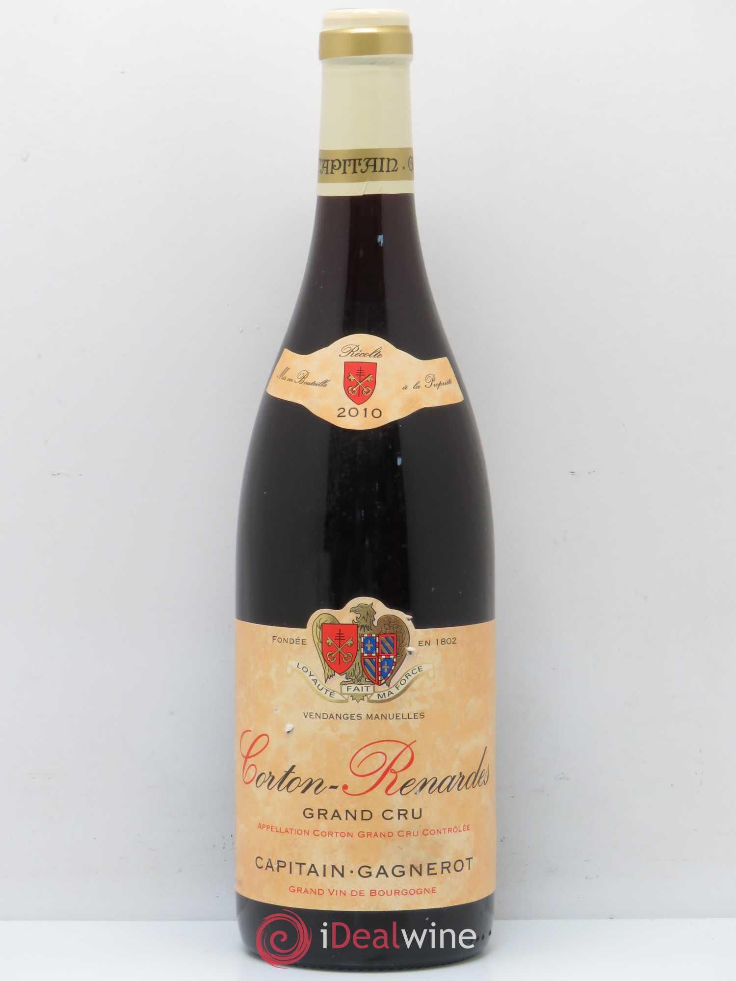 Corton Grand Cru Renardes Capitain Gagneraud 2010 - Posten von 1 Flasche - 0