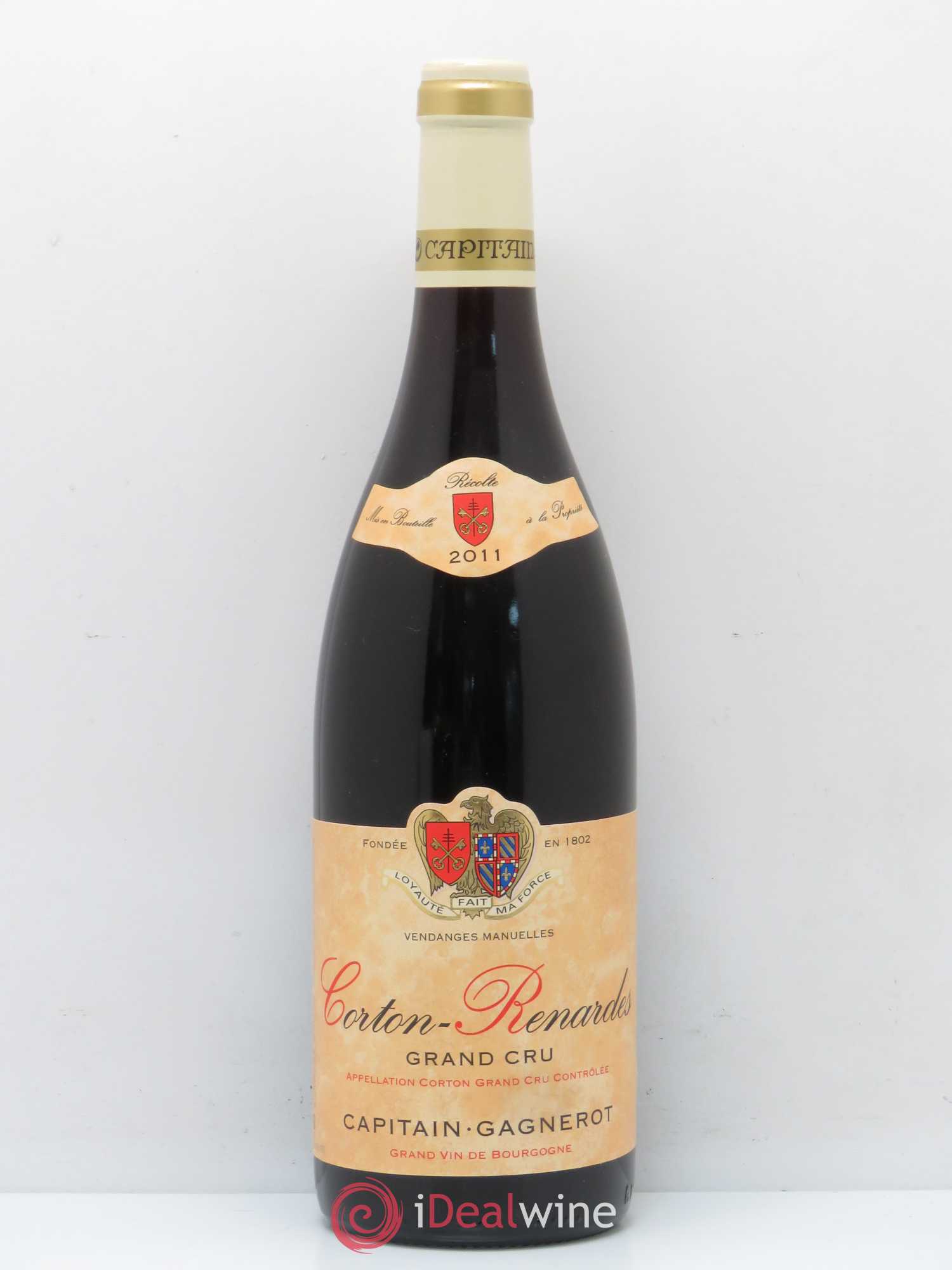 Corton Grand Cru Renardes Capitain Gagneraud 2011 - Posten von 1 Flasche - 0