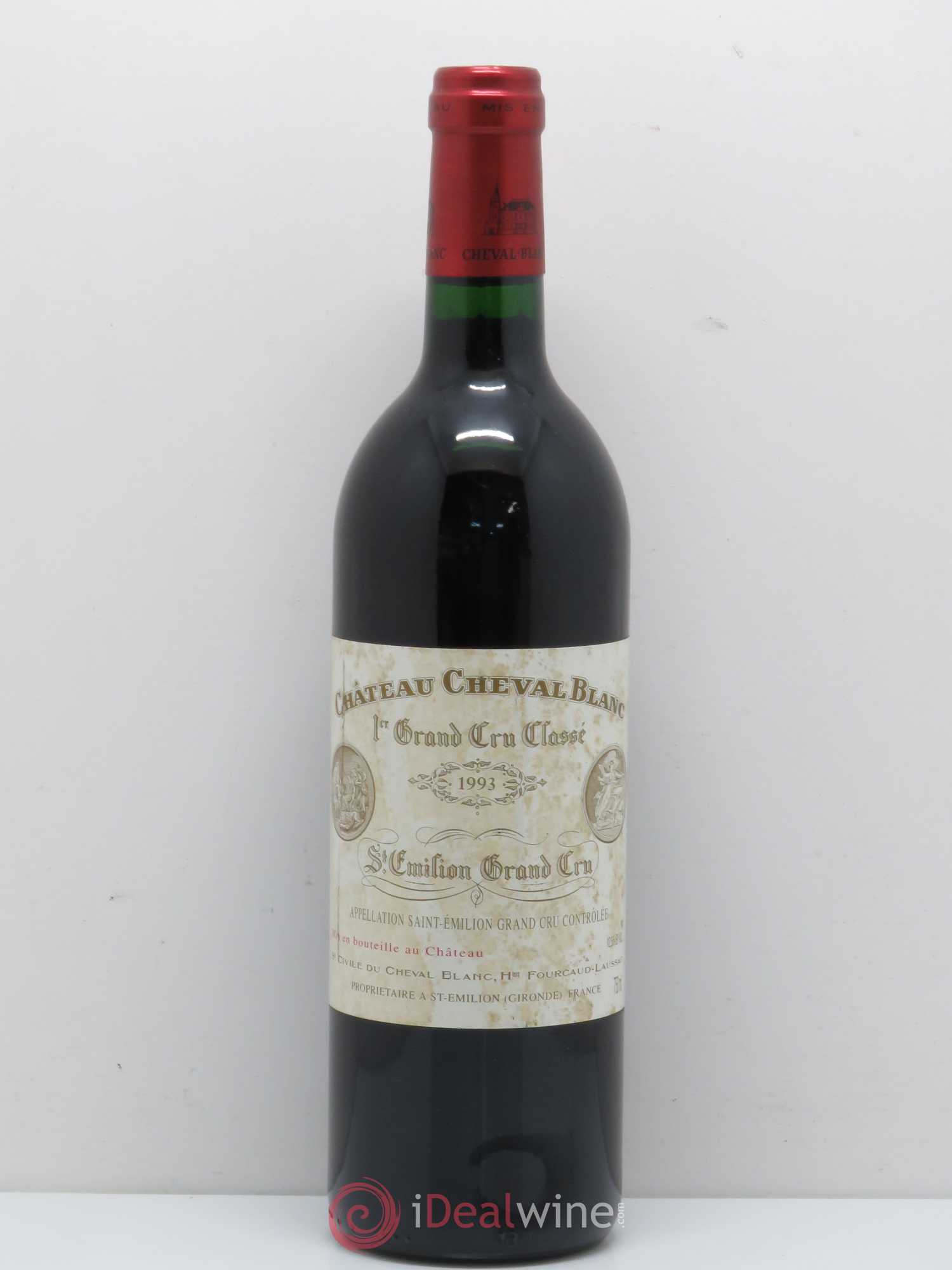 Château Cheval Blanc 1er Grand Cru Classé A 1993 - Lot de 1 bouteille - 0