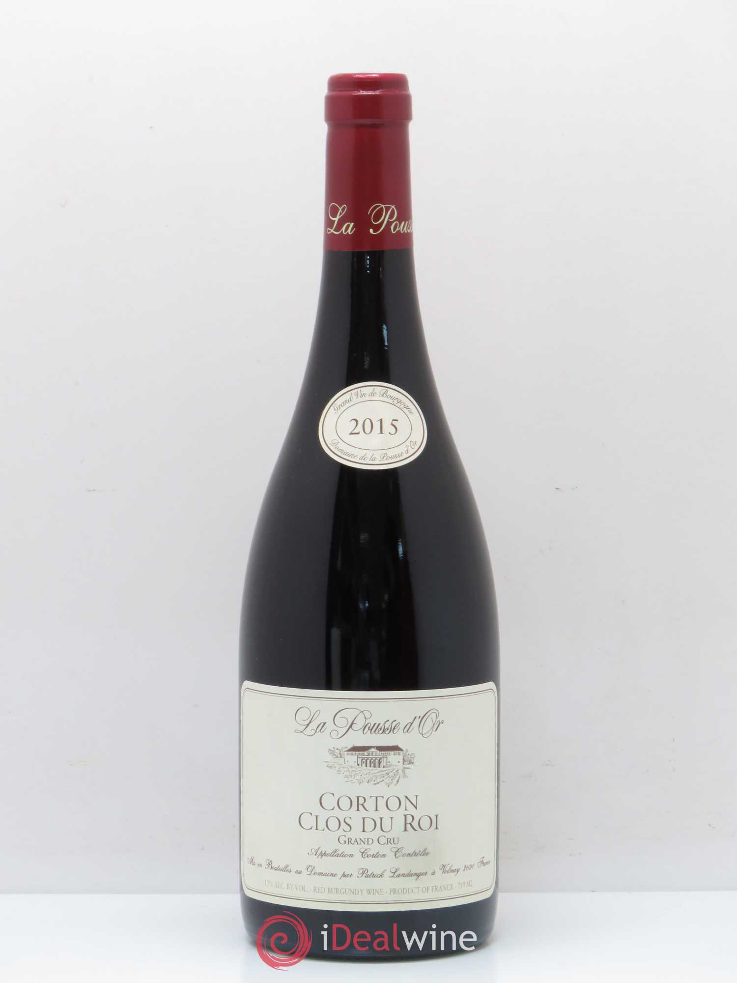 Corton Grand Cru Clos du Roi La Pousse d'Or (Domaine de) 2015 - Lot de 1 bouteille - 0