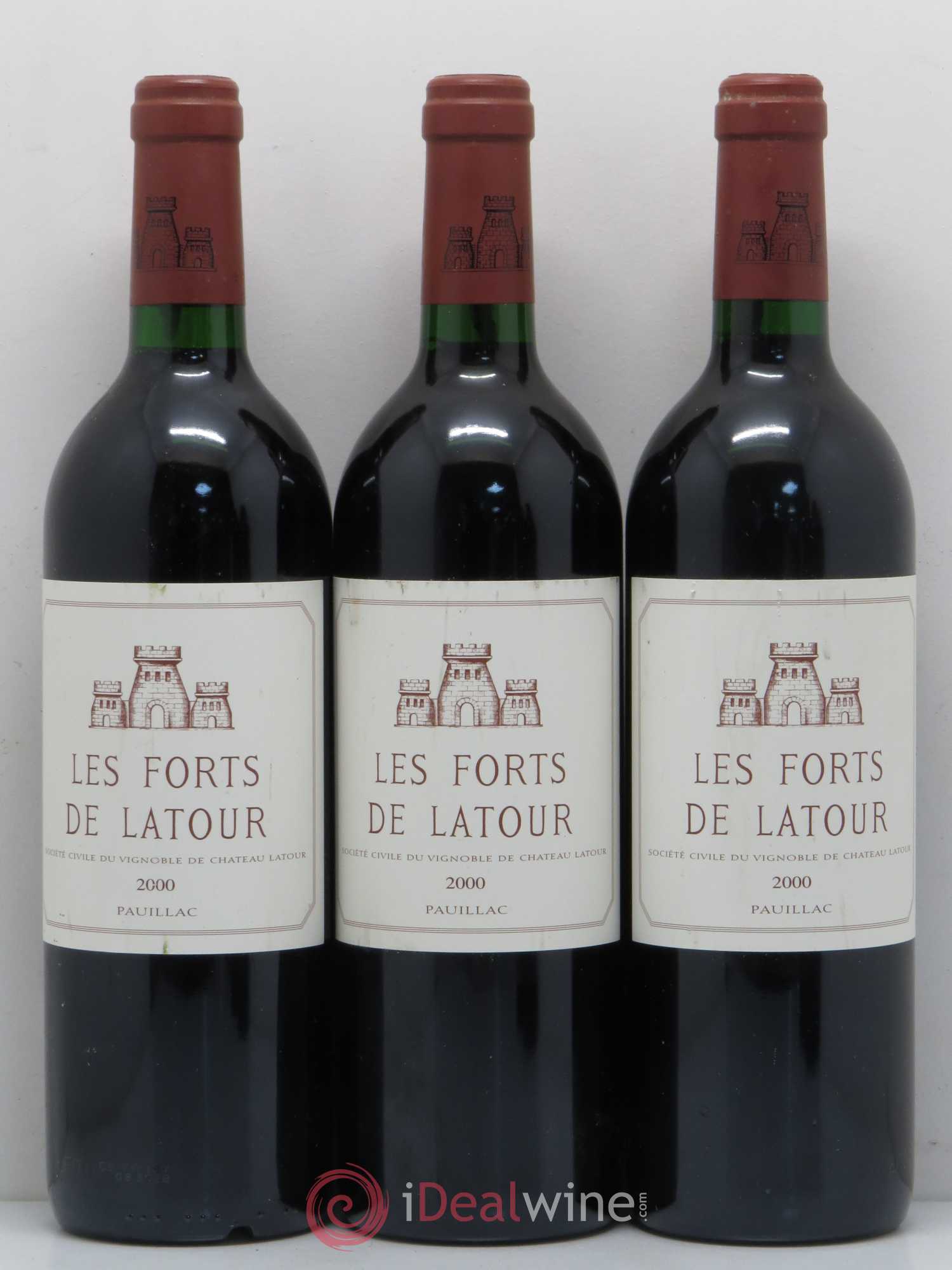 Les Forts de Latour Second Vin 2000 - Lot de 5 bouteilles - 1