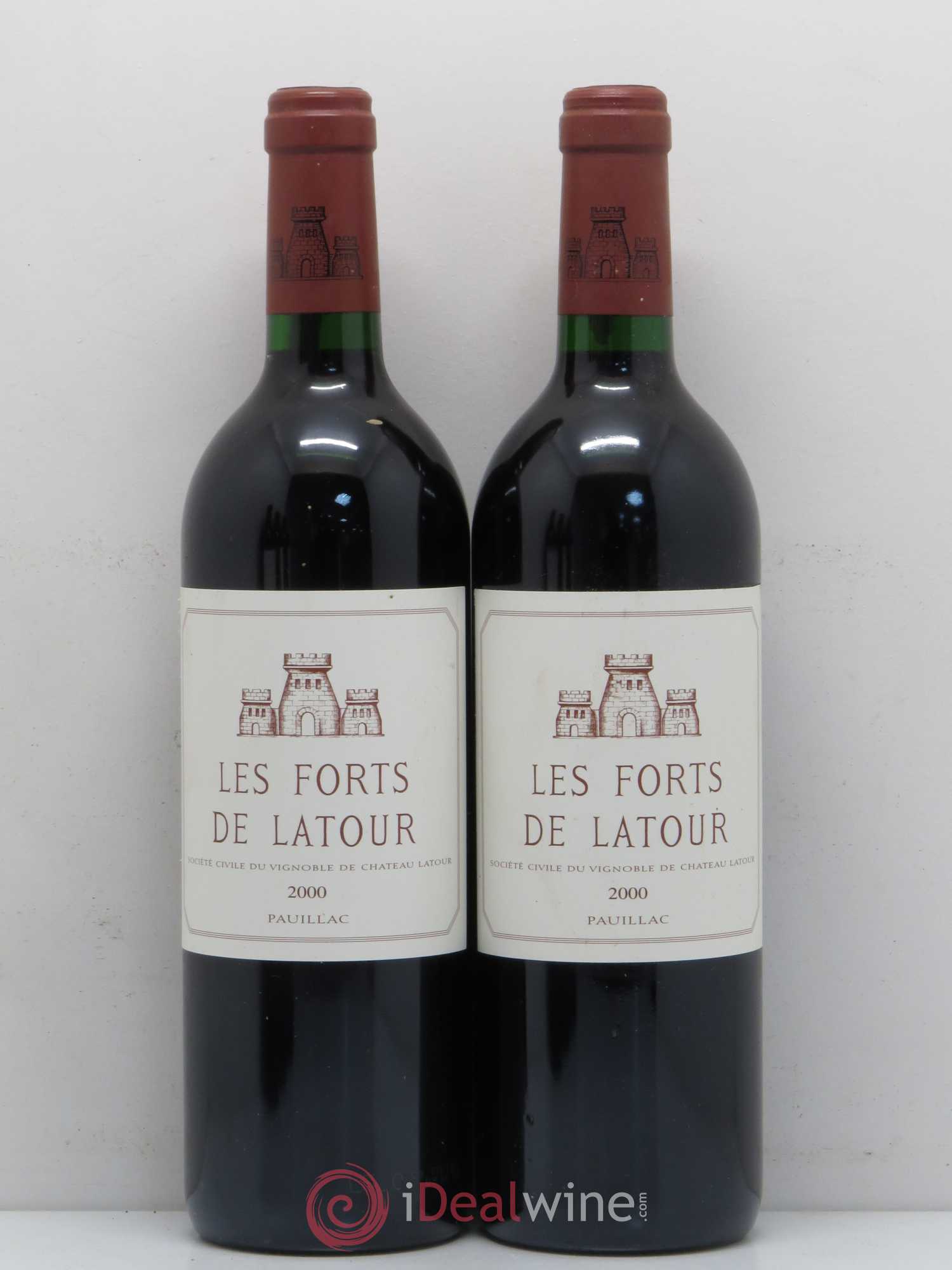 Les Forts de Latour Second Vin 2000 - Lot de 5 bouteilles - 2