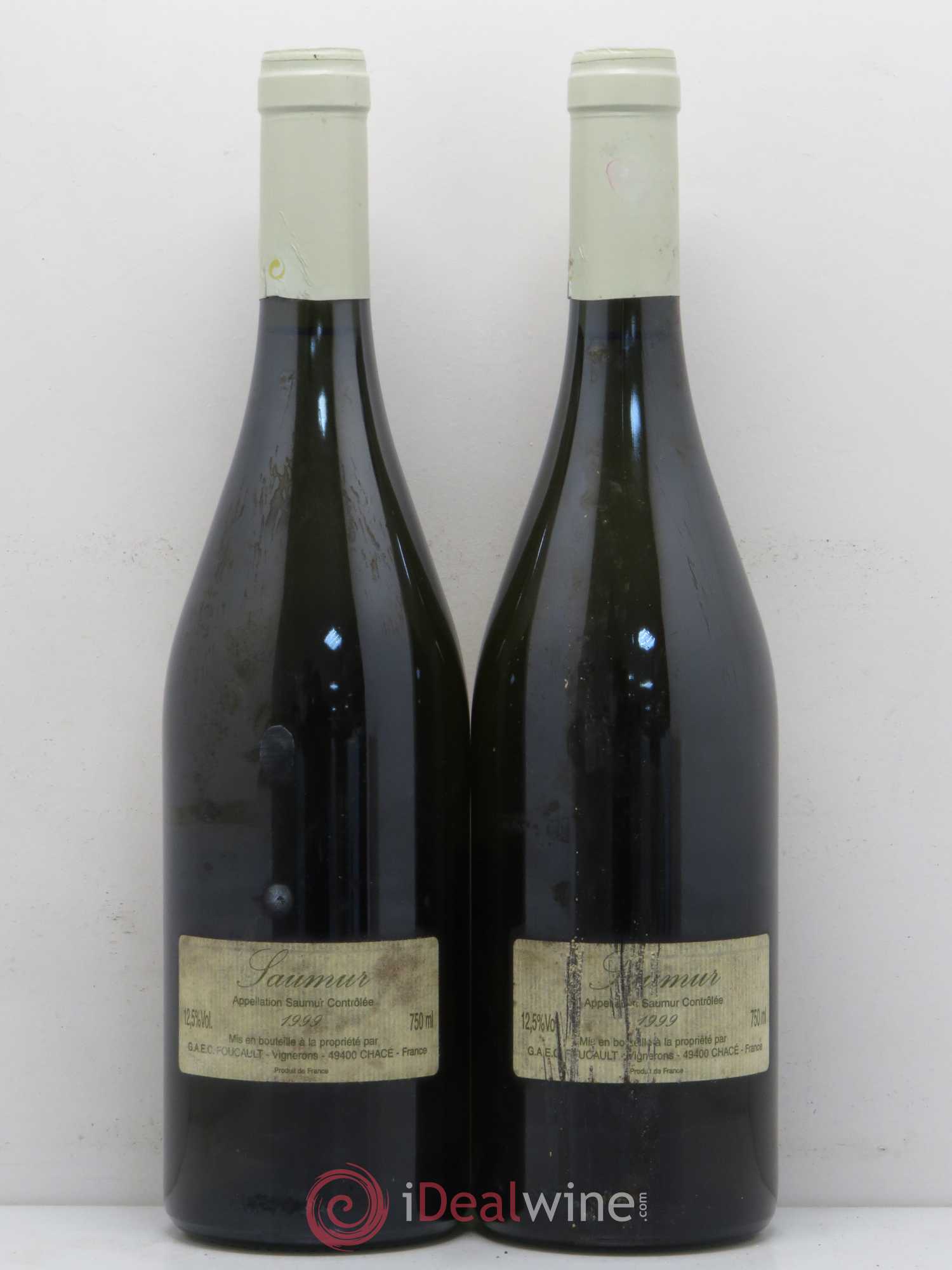 Saumur Brézé Clos Rougeard 1999 - Lot de 2 bouteilles - 1