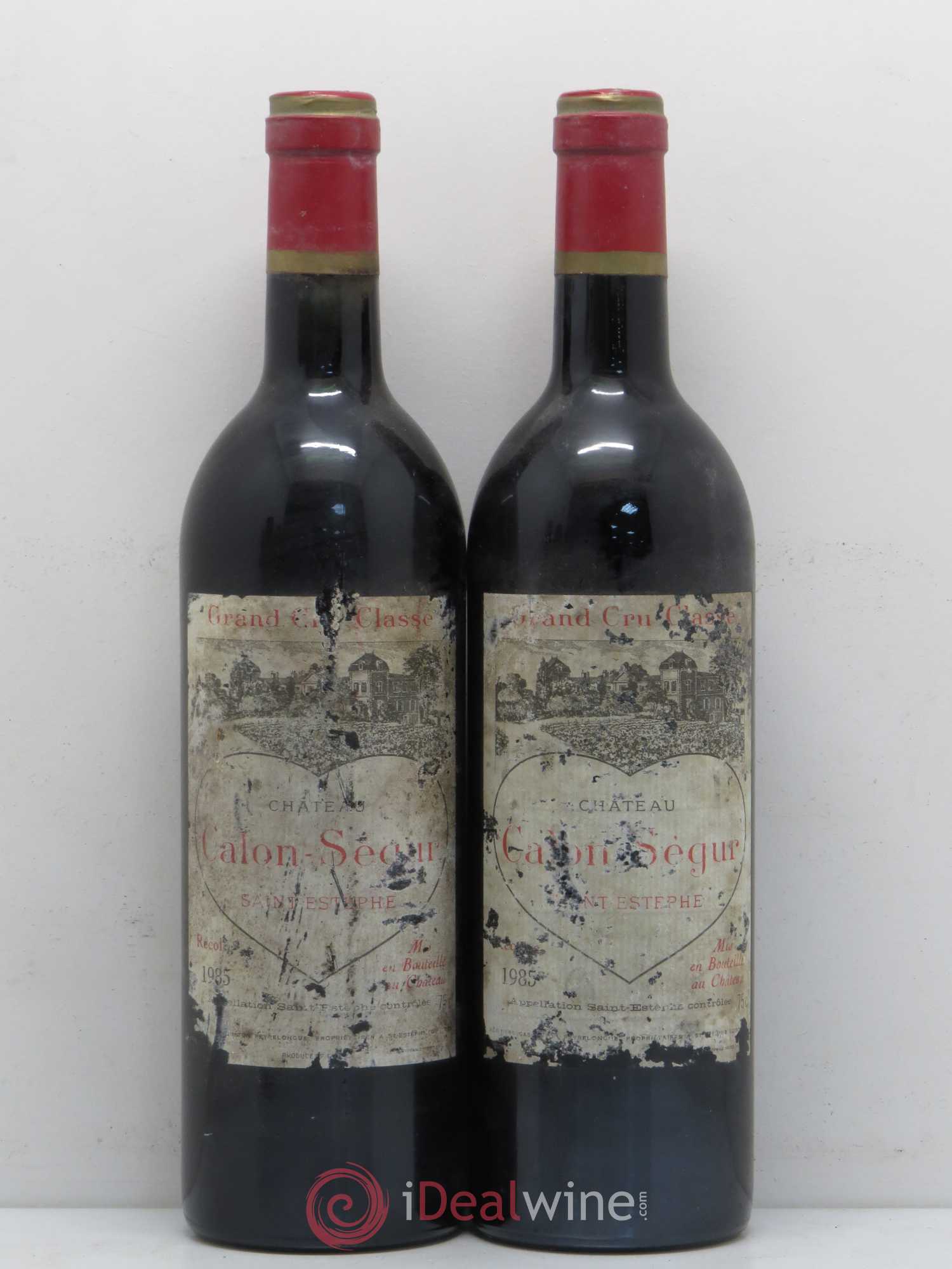 Château Calon Ségur 3ème Grand Cru Classé 1985 - Lot de 5 bouteilles - 2