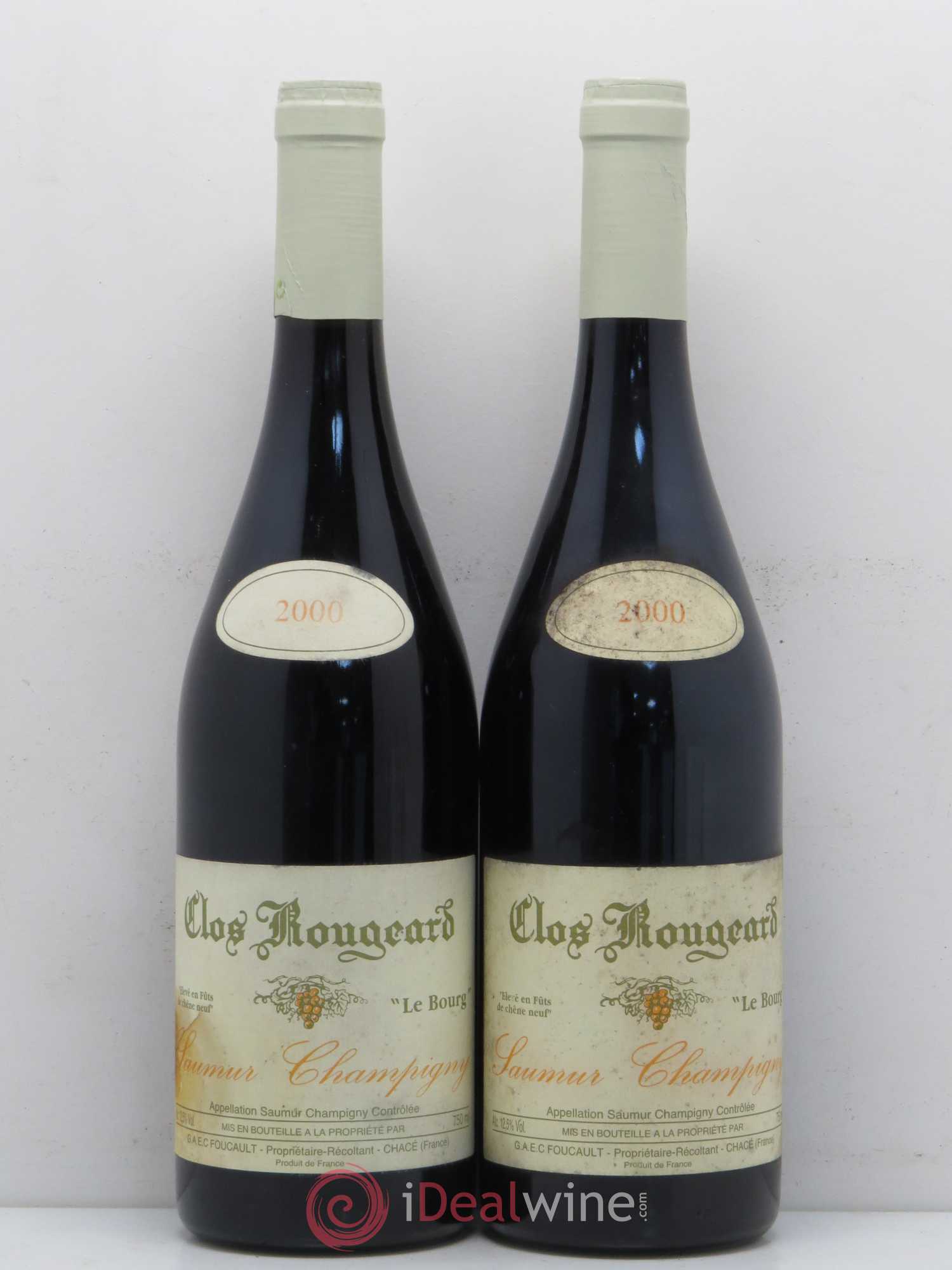 Saumur-Champigny Le Bourg Clos Rougeard 2000 - Lot de 2 bouteilles - 0