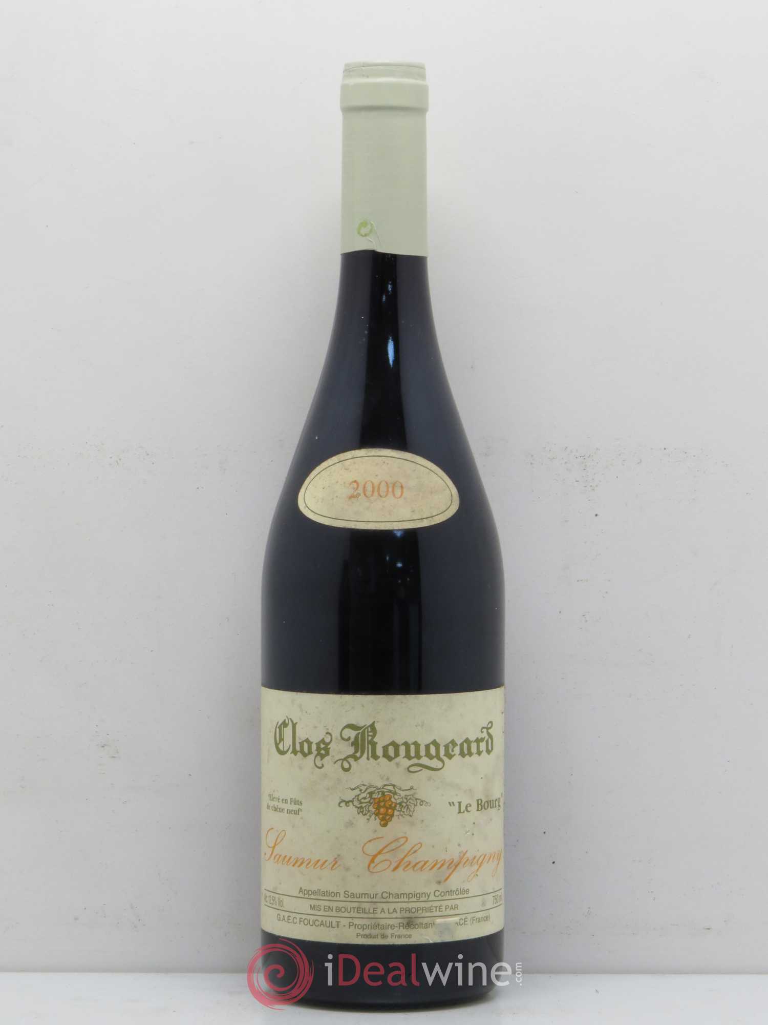 Saumur-Champigny Le Bourg Clos Rougeard 2000 - Lot de 1 bouteille - 0