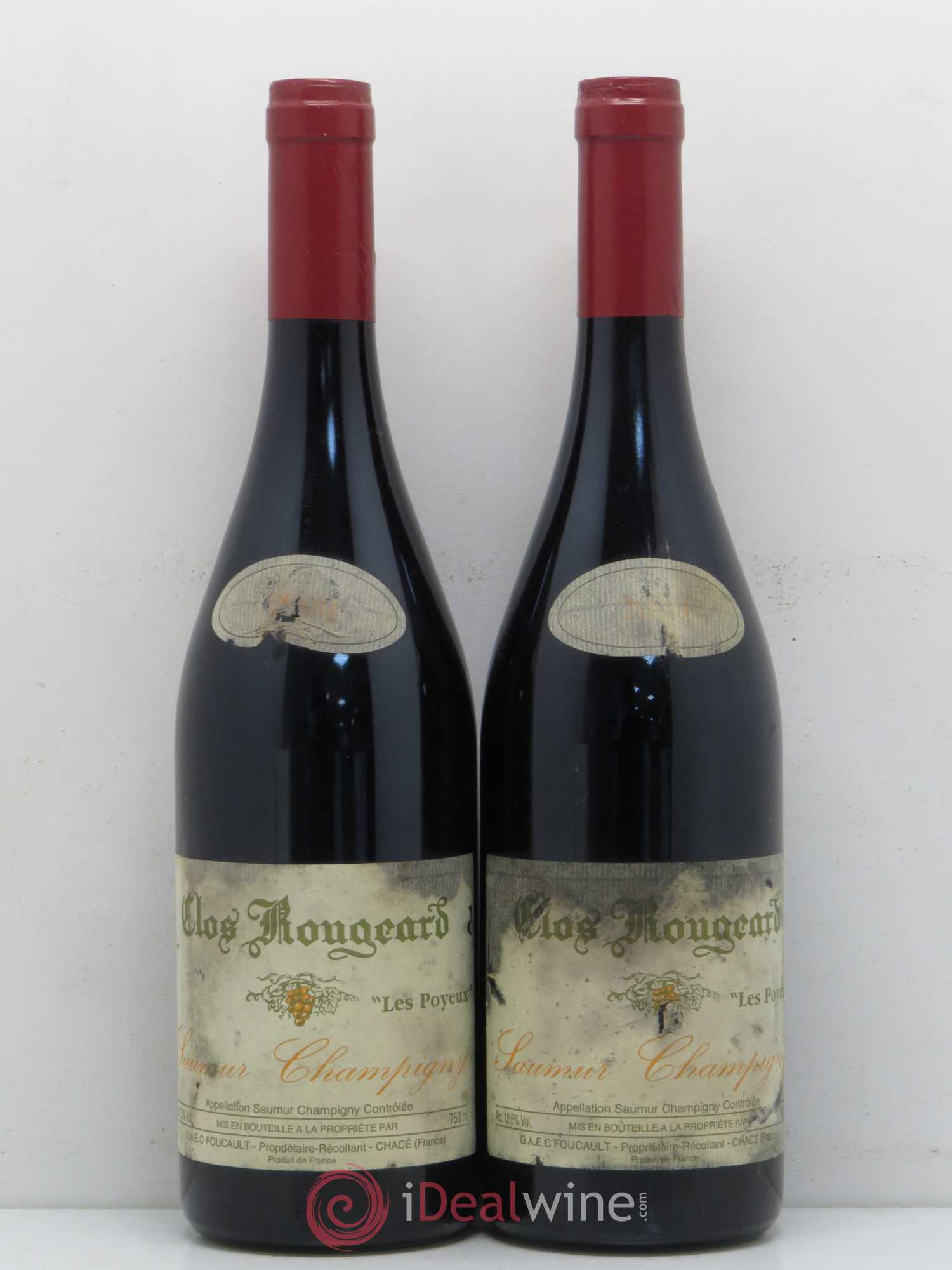 Saumur-Champigny Les Poyeux Clos Rougeard 2000 - Lot de 2 bouteilles - 0