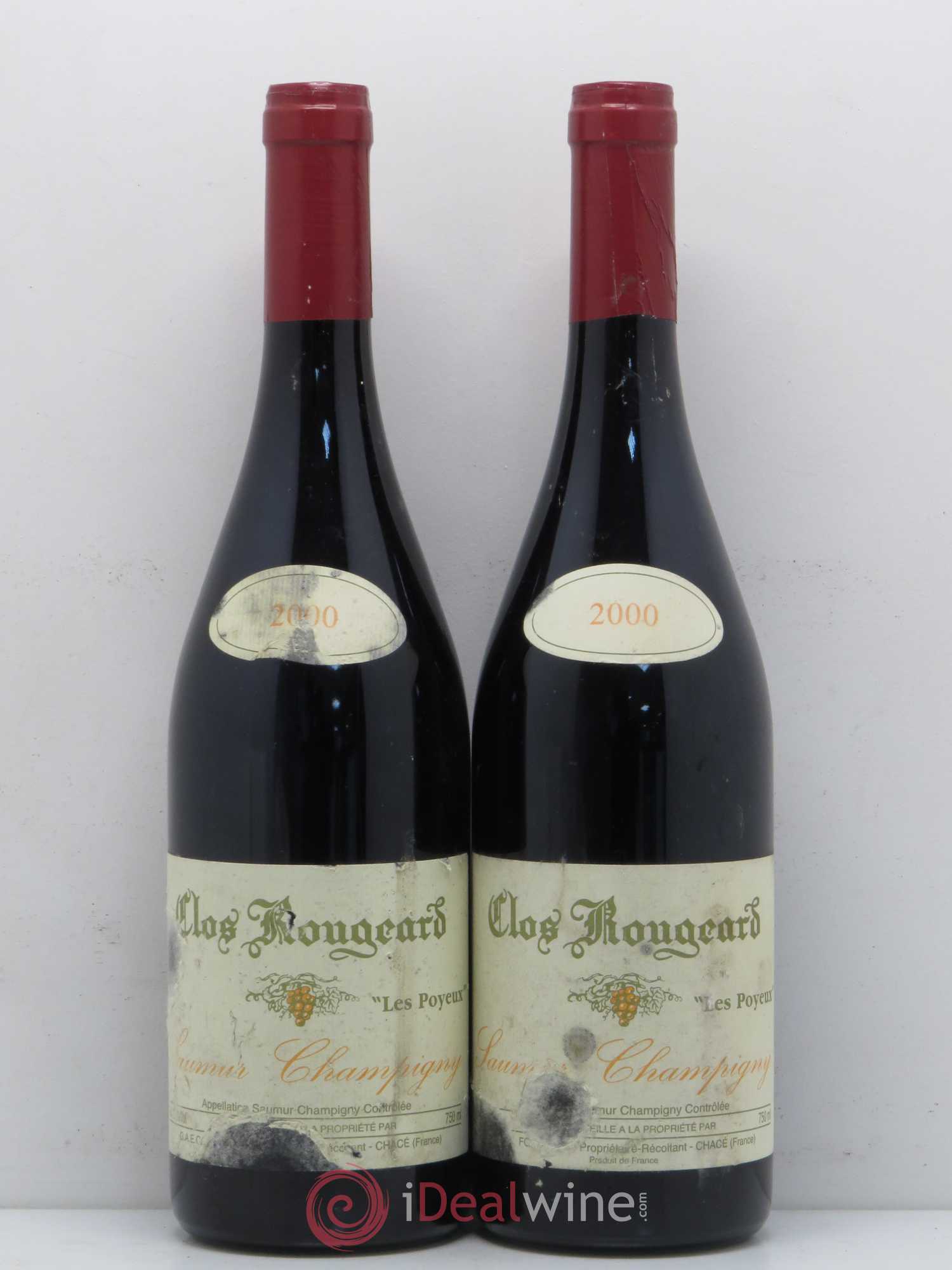 Saumur-Champigny Les Poyeux Clos Rougeard 2000 - Lot de 2 bouteilles - 0