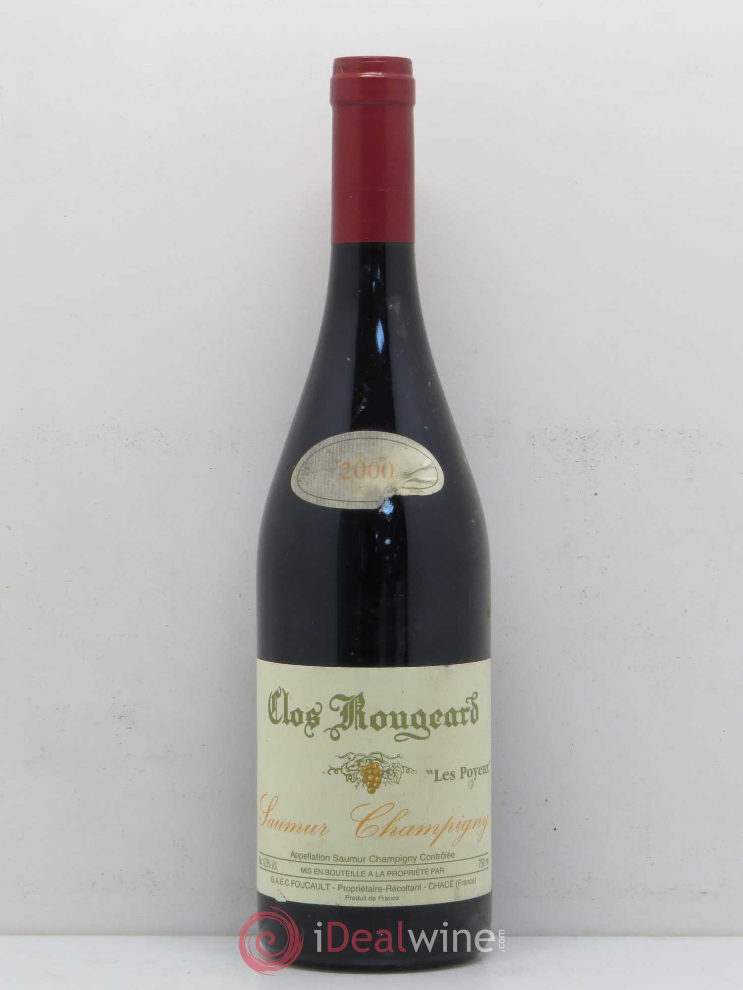Saumur-Champigny Les Poyeux Clos Rougeard 2000 - Lot de 1 bouteille - 0