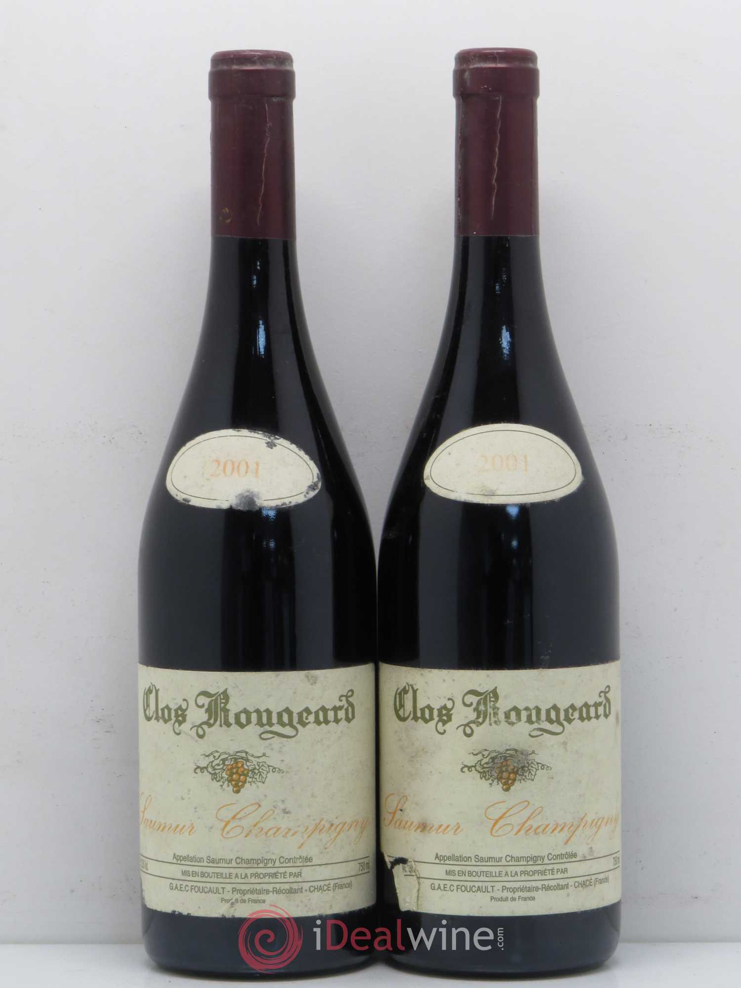 Saumur-Champigny Clos Rougeard 2001 - Posten von 2 Flaschen - 0