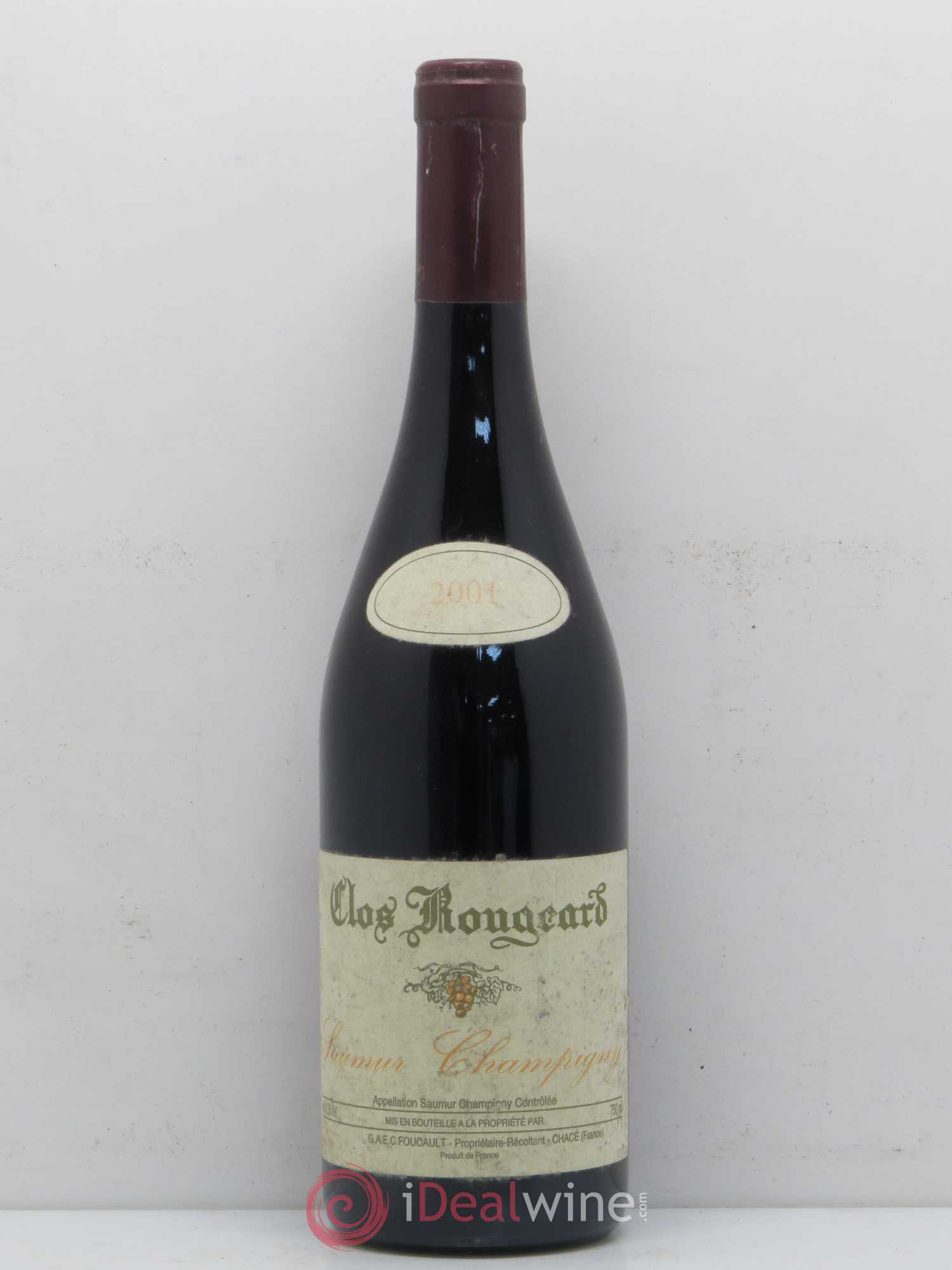 Saumur-Champigny Clos Rougeard 2001 - Posten von 1 Flasche - 0
