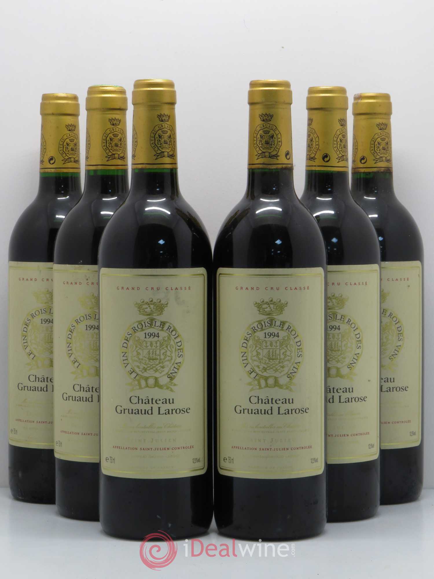 Château Gruaud Larose 2ème Grand Cru Classé 1994 - Lot de 6 bouteilles - 0