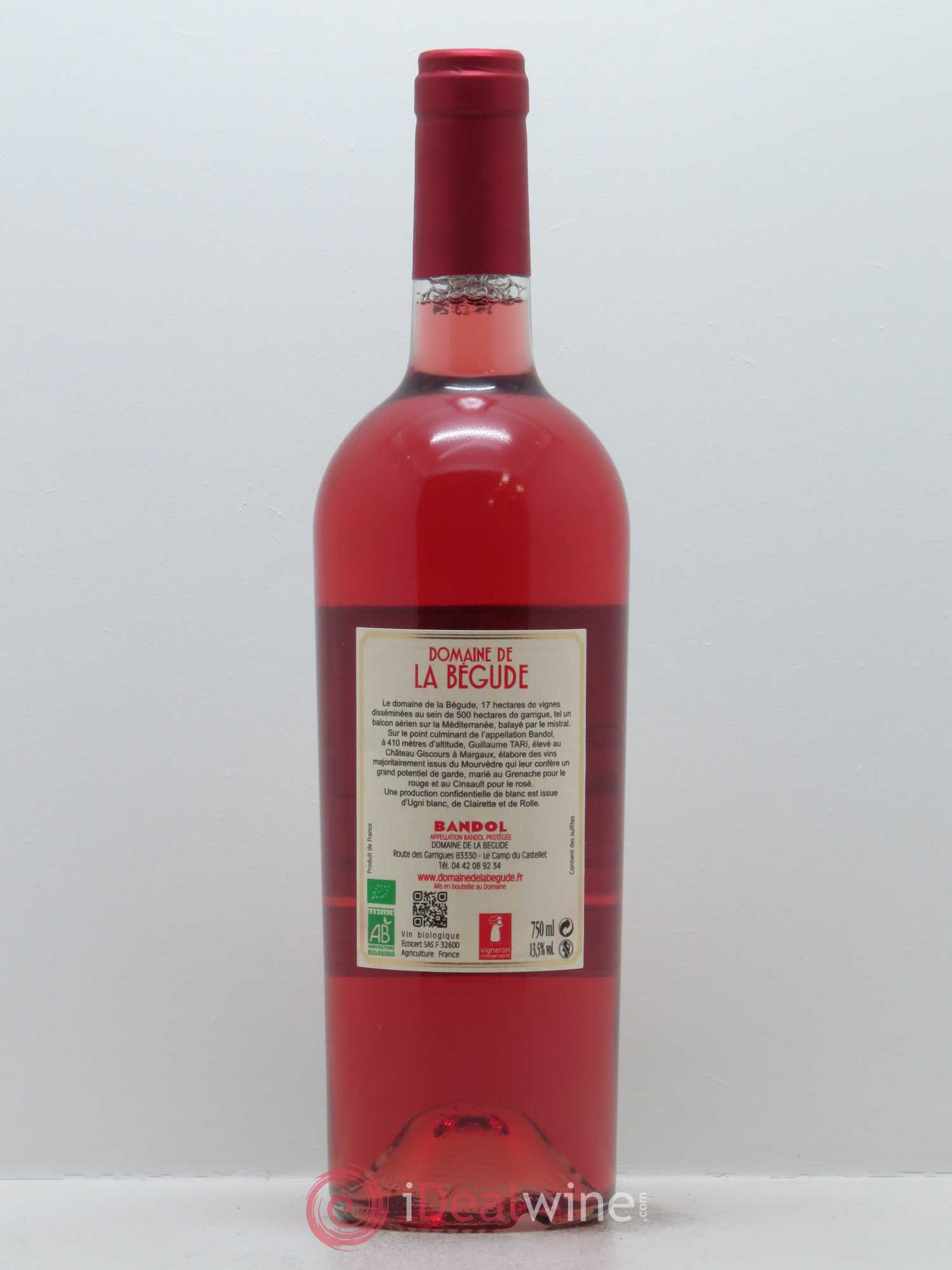Bandol La Bégude 2016 - Lot de 1 bouteille - 1