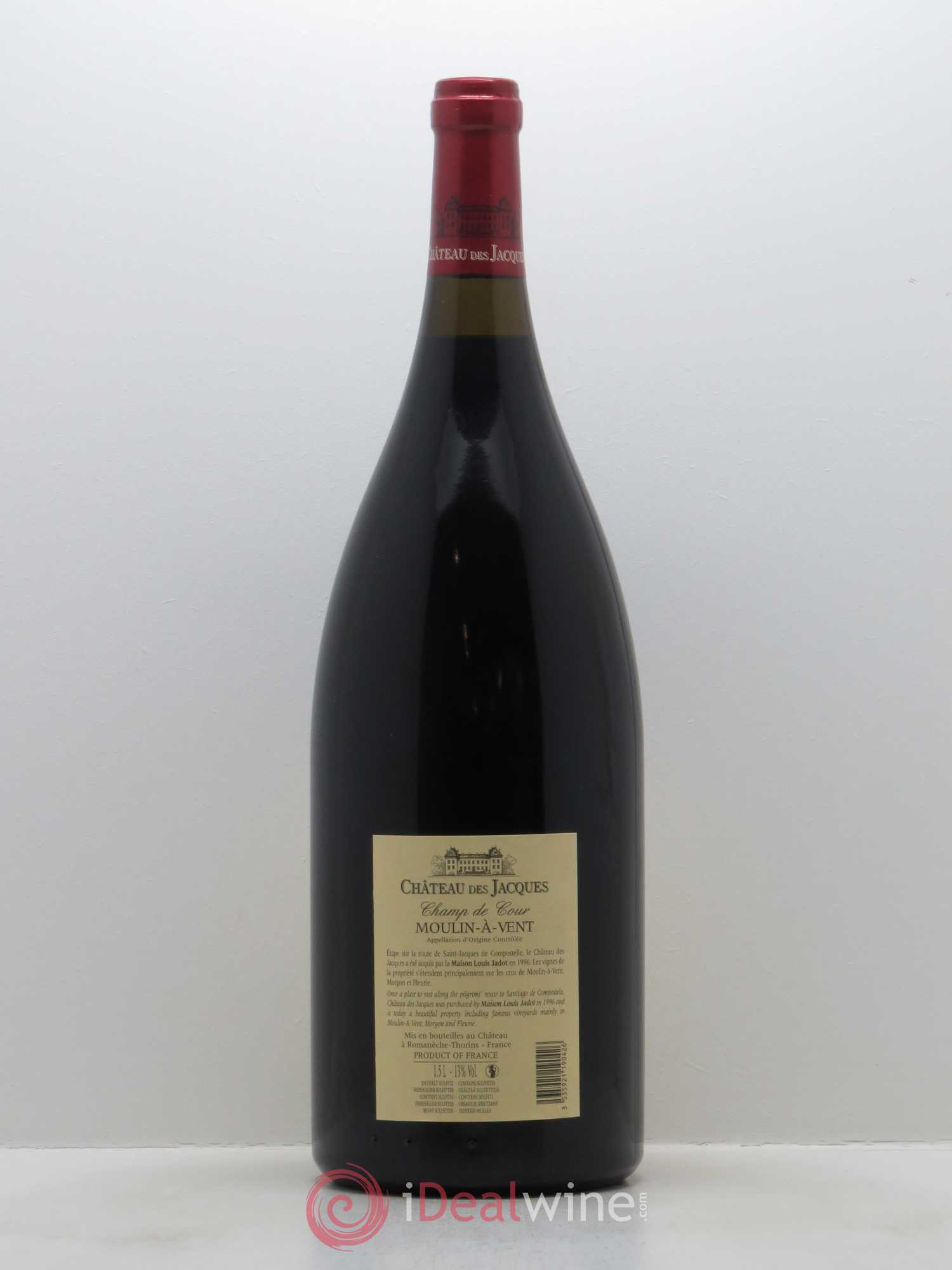 Moulin-à-Vent Champ de Cour Château des Jacques 2006 - Lot de 1 magnum - 1