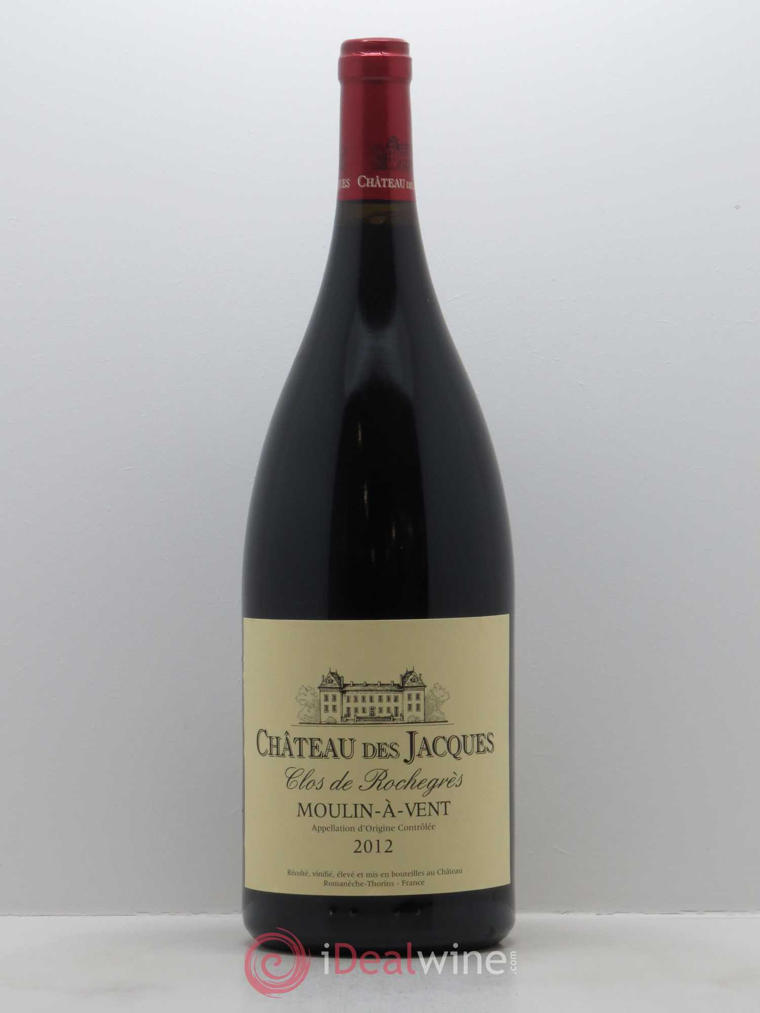 Moulin-à-Vent Clos de Rochegrès Château des Jacques 2012 - Posten von 1 Magnum - 0
