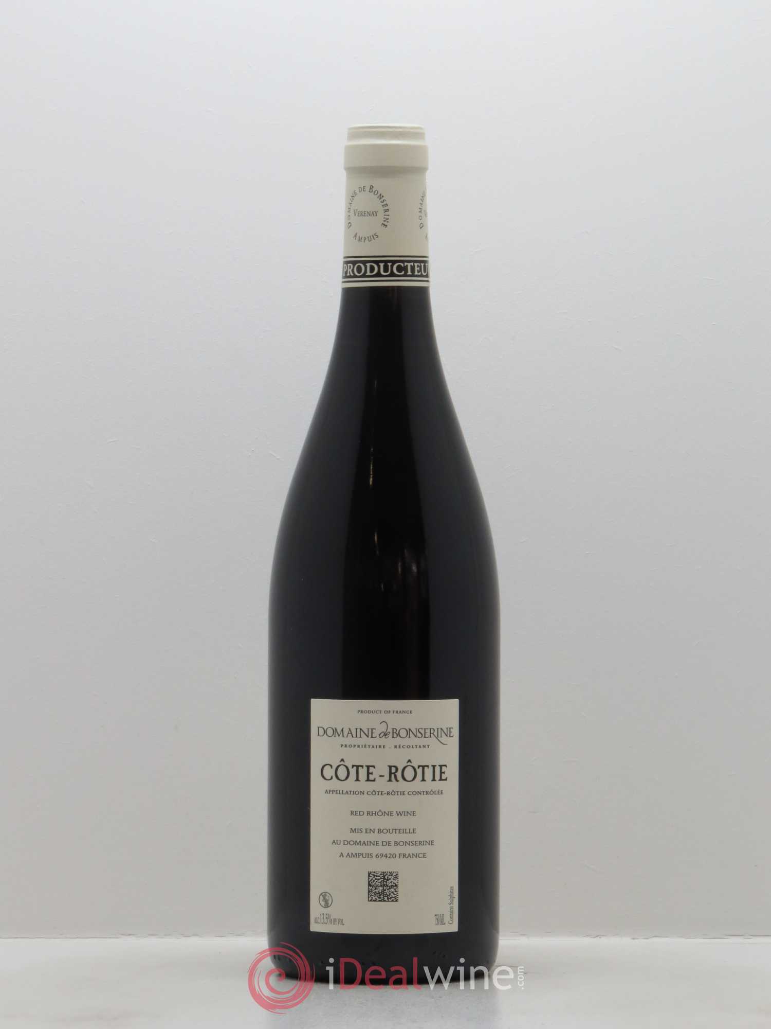 Côte-Rôtie La Sarrasine Bonserine (Domaine de) 2015 - Lot de 1 bouteille - 1
