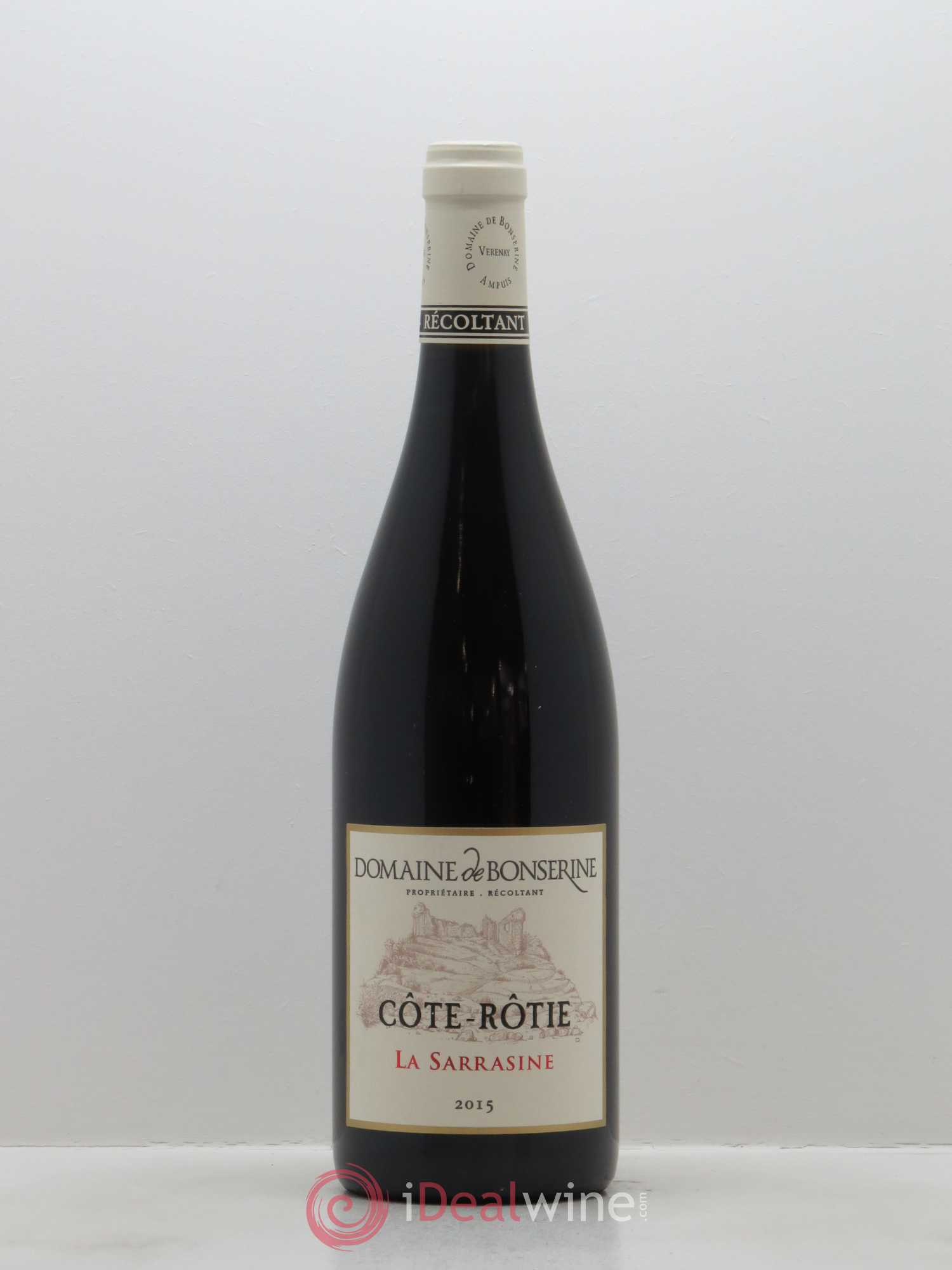 Côte-Rôtie La Sarrasine Bonserine (Domaine de) 2015 - Lot de 1 bouteille - 0