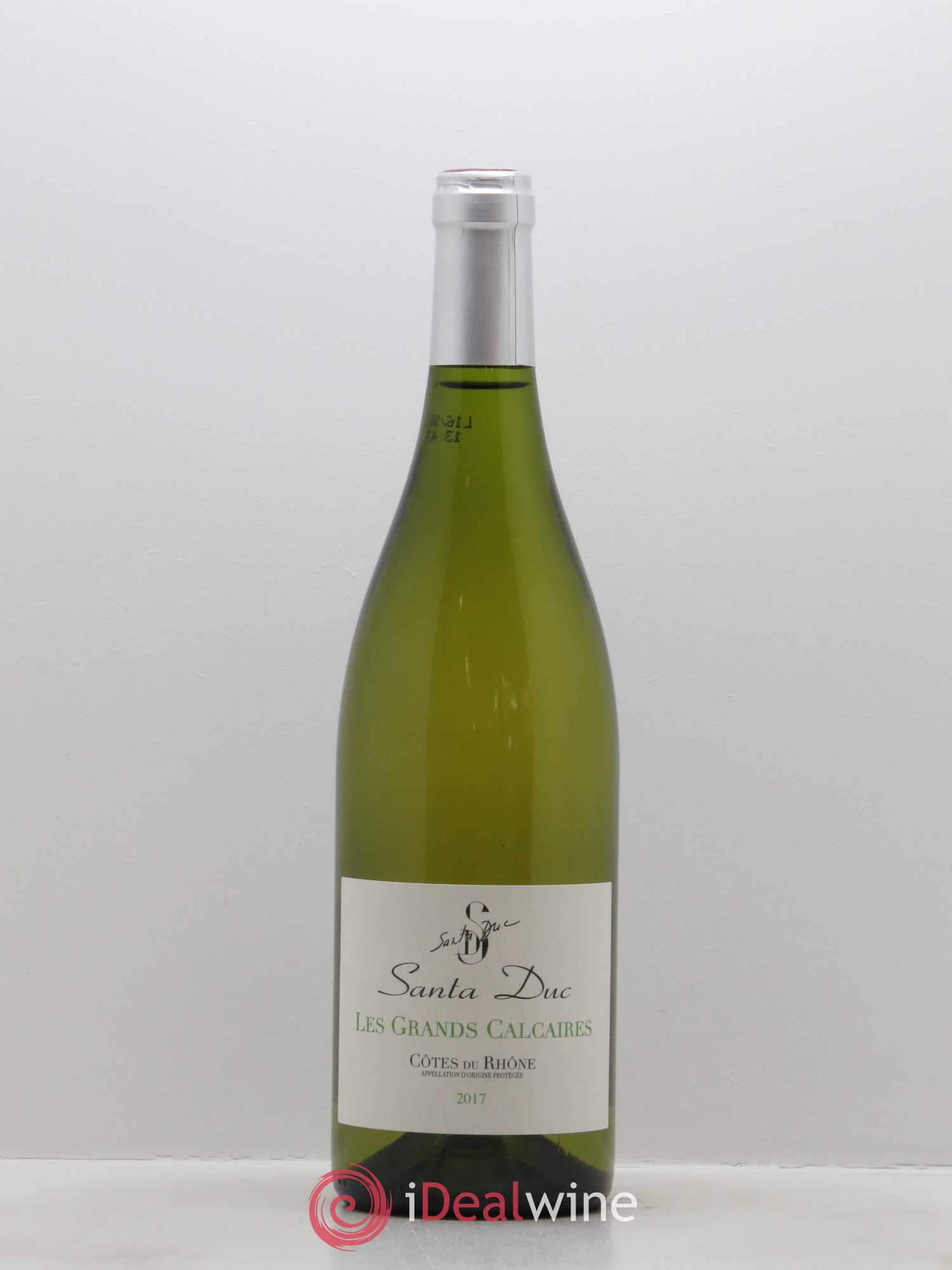 Côtes-du-Rhône Santa Duc (Domaine) Les Grands Calcaires Famille Gras 2017 - Lot de 1 bouteille - 0