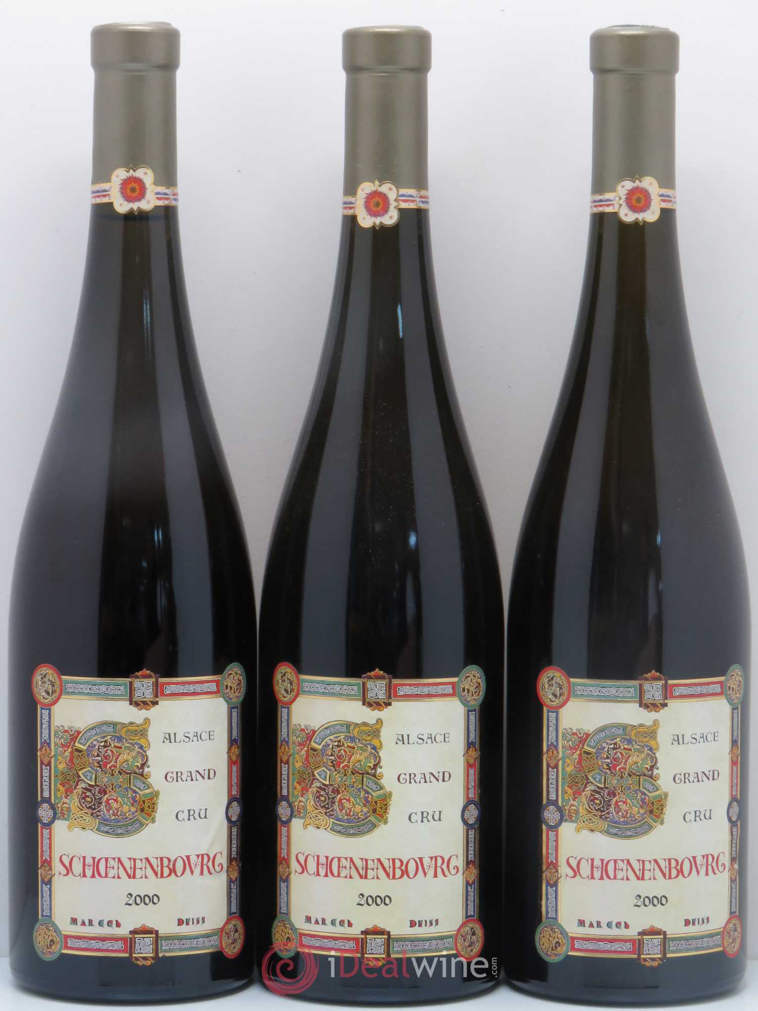 Alsace Grand Cru Schoenenbourg Marcel Deiss (Domaine) 2000 - Lot de 3 bouteilles - 0