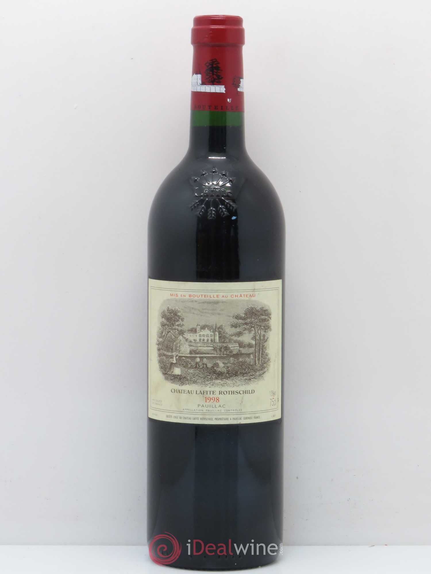 Château Lafite Rothschild 1er Grand Cru Classé 1998 - Lot de 1 bouteille - 0