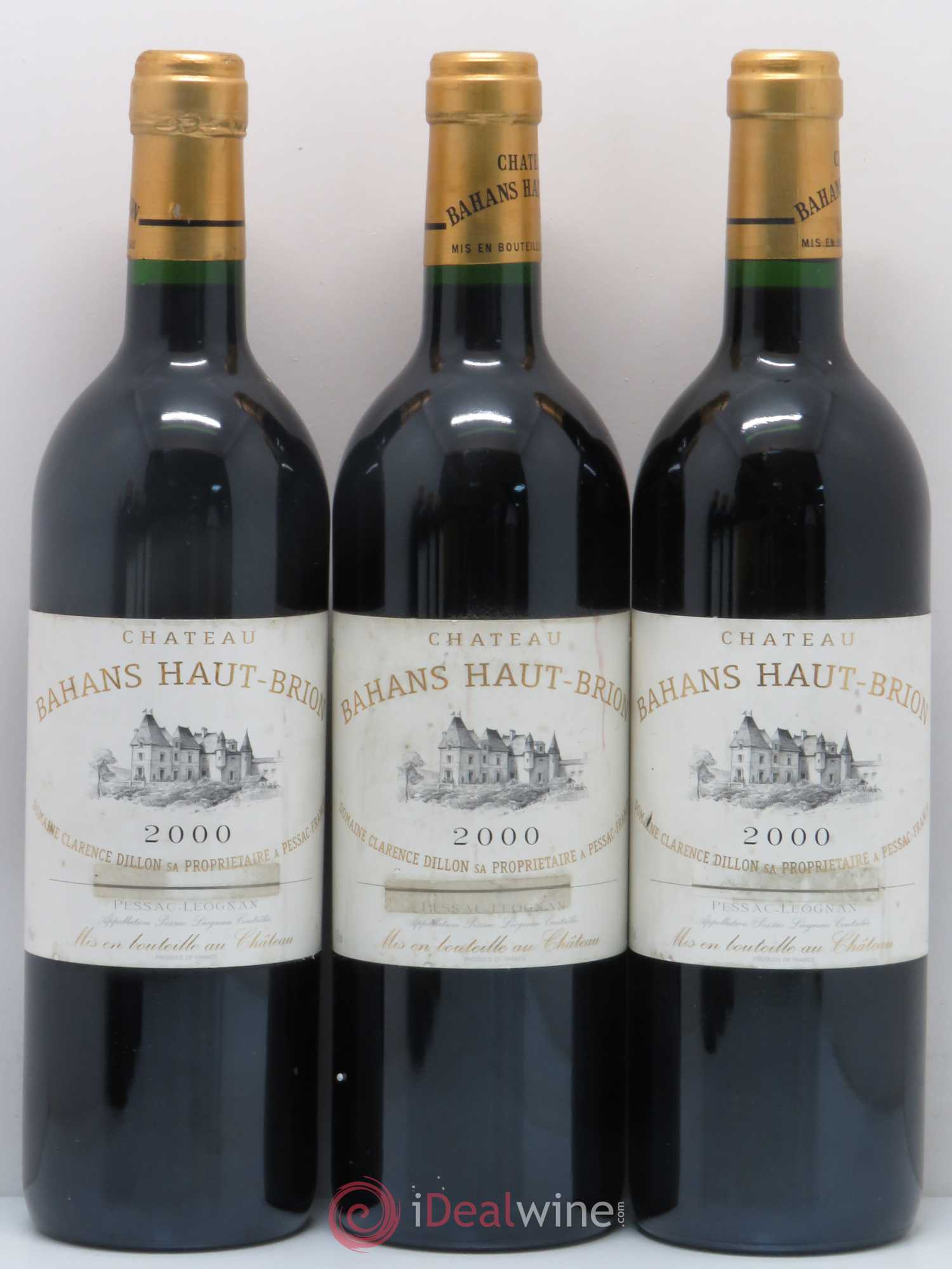 Clarence (Bahans) de Haut-Brion Second Vin 2000 - Lot de 6 bouteilles - 1