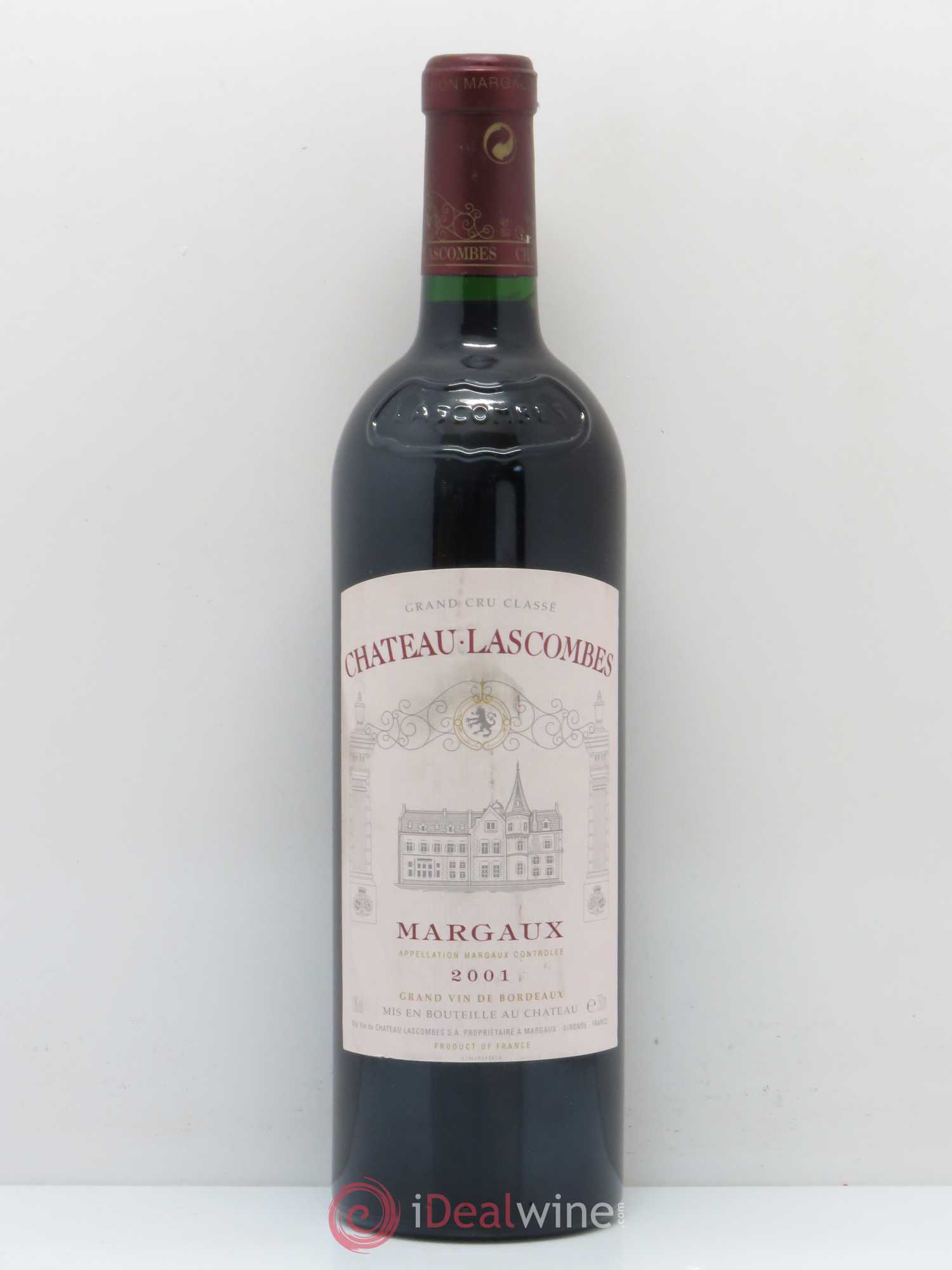 Château Lascombes 2ème Grand Cru Classé 2001 - Lot de 1 bouteille - 0