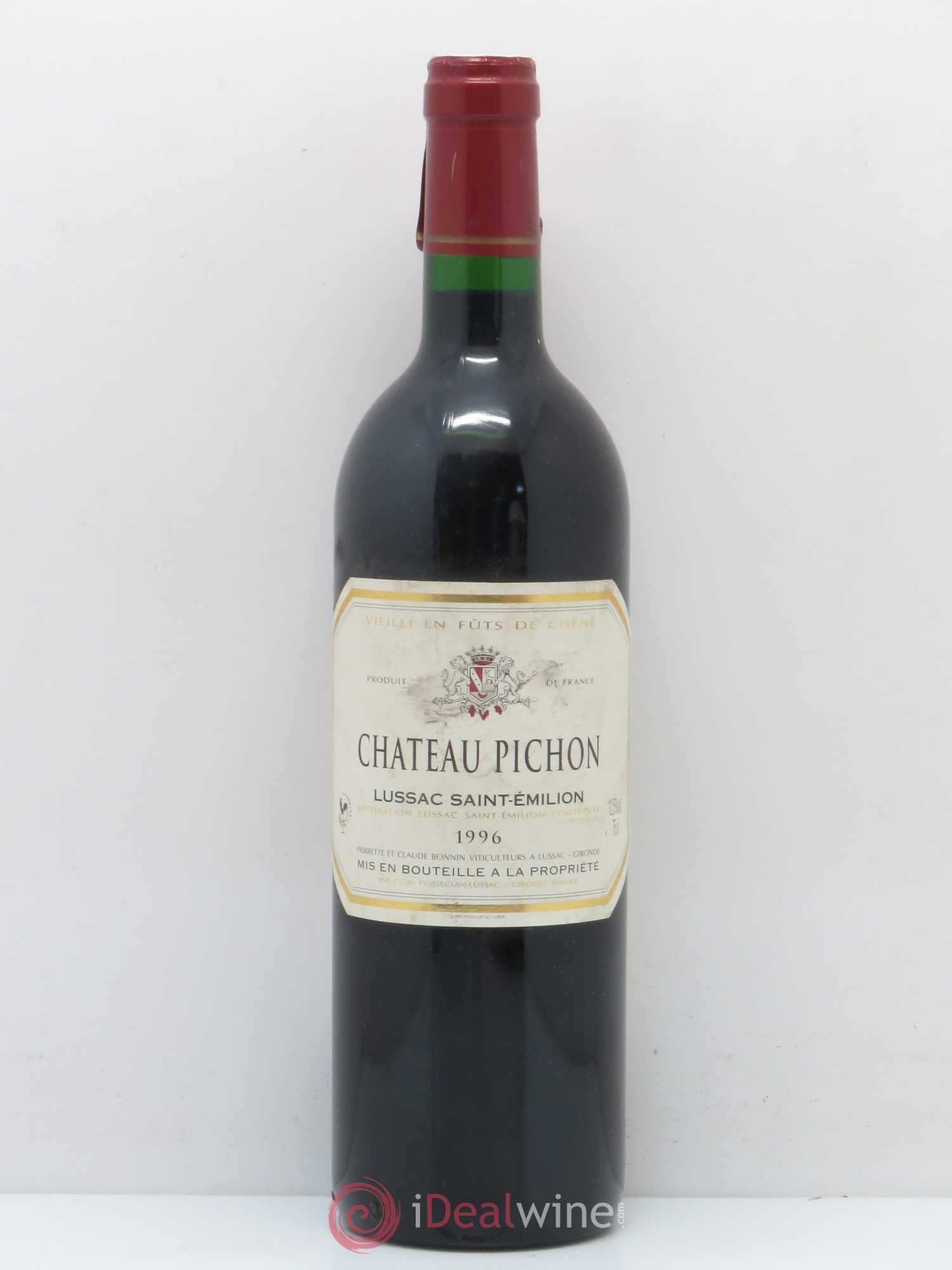 Bordeaux Château Pichon - Lussac St Emilion (sans prix de réserve) 1996 - Posten von 1 Flasche - 0