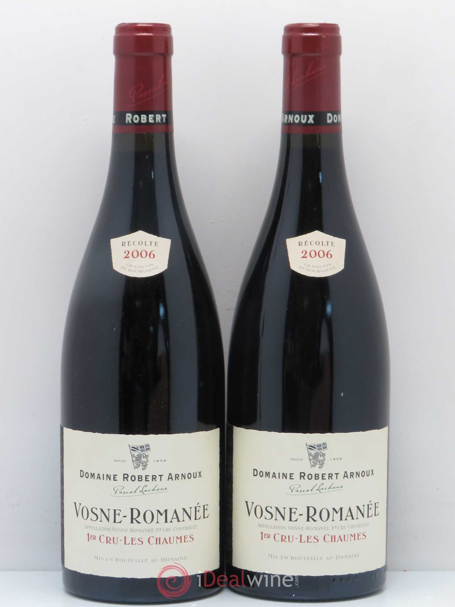 Vosne-Romanée 1er Cru Les Chaumes Arnoux-Lachaux (Domaine) 2006 - Lot de 2 bouteilles - 0