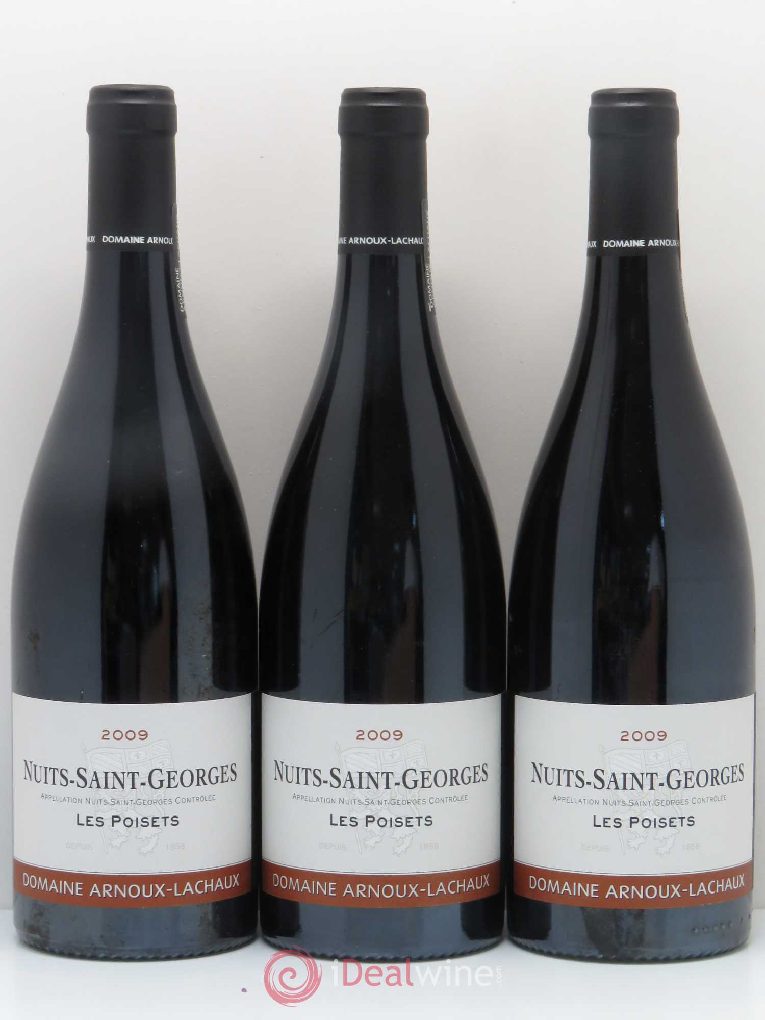 Nuits-Saint-Georges 1er Cru Les Poisets Arnoux Lachaux 2009 - Posten von 3 Flaschen - 0