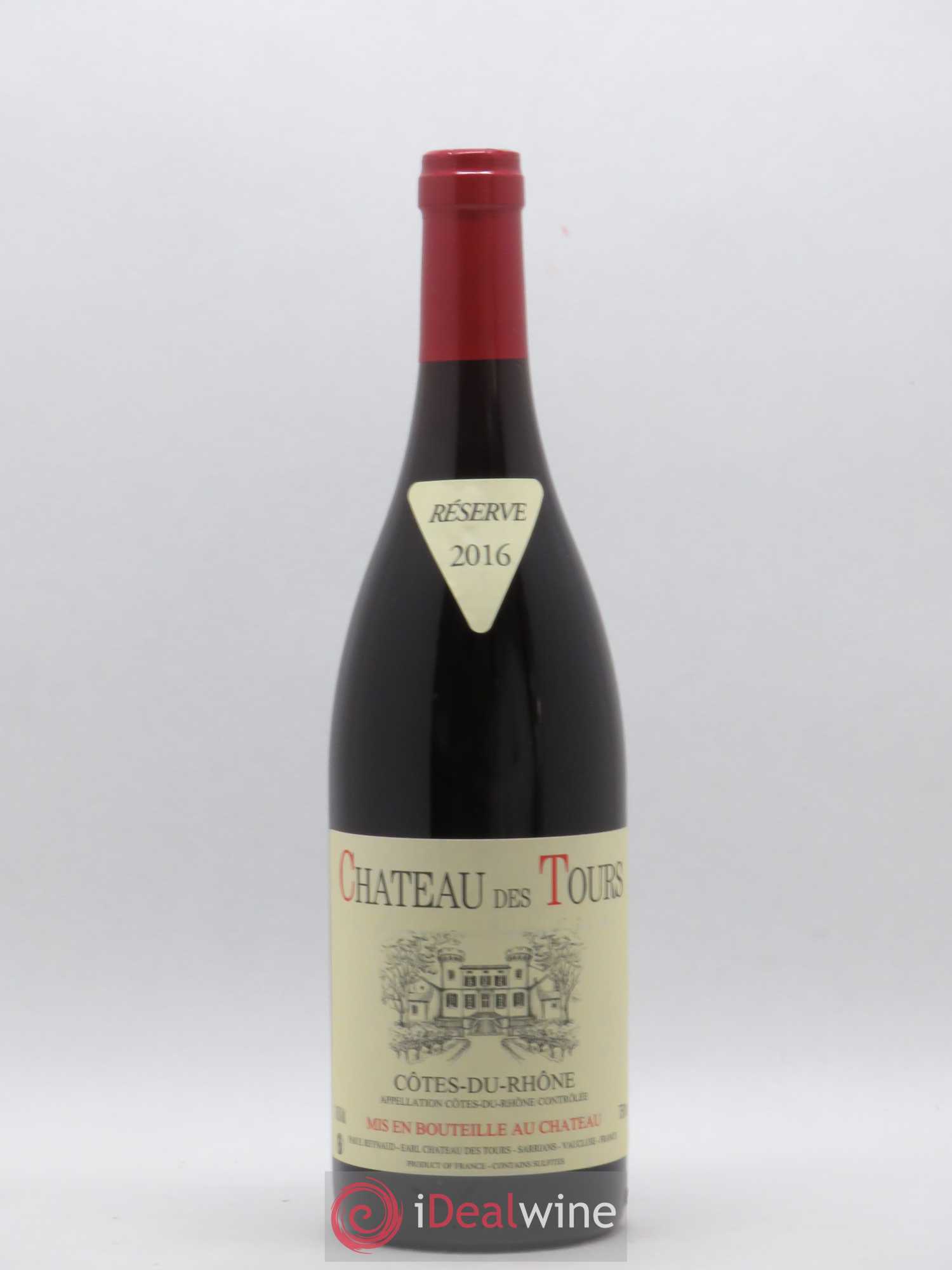 Côtes-du-Rhône Château des Tours Emmanuel Reynaud 2016 - Lot de 1 bouteille - 0
