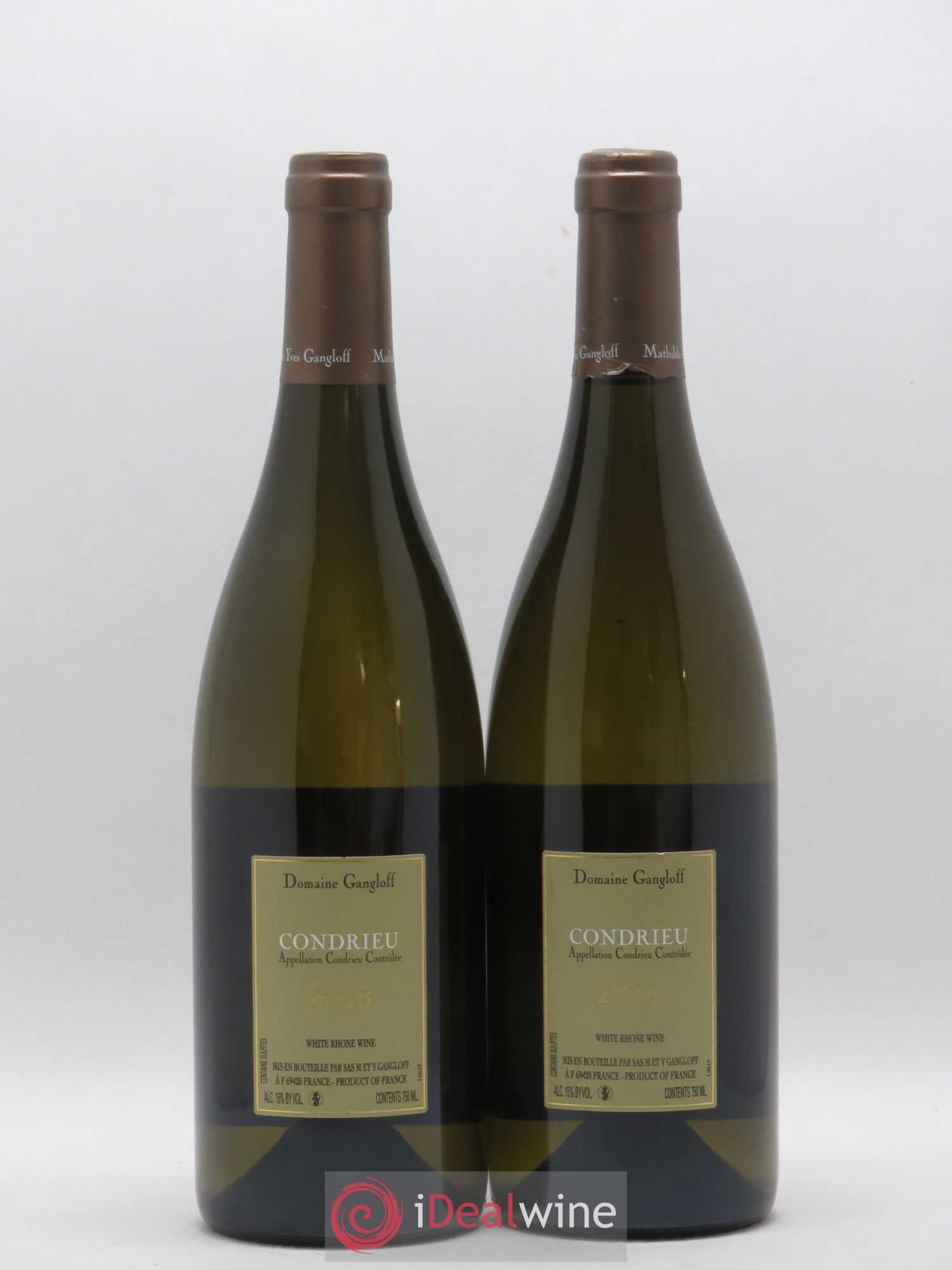 Condrieu Domaine Gangloff (Domaine) 2018 - Posten von 2 Flaschen - 1