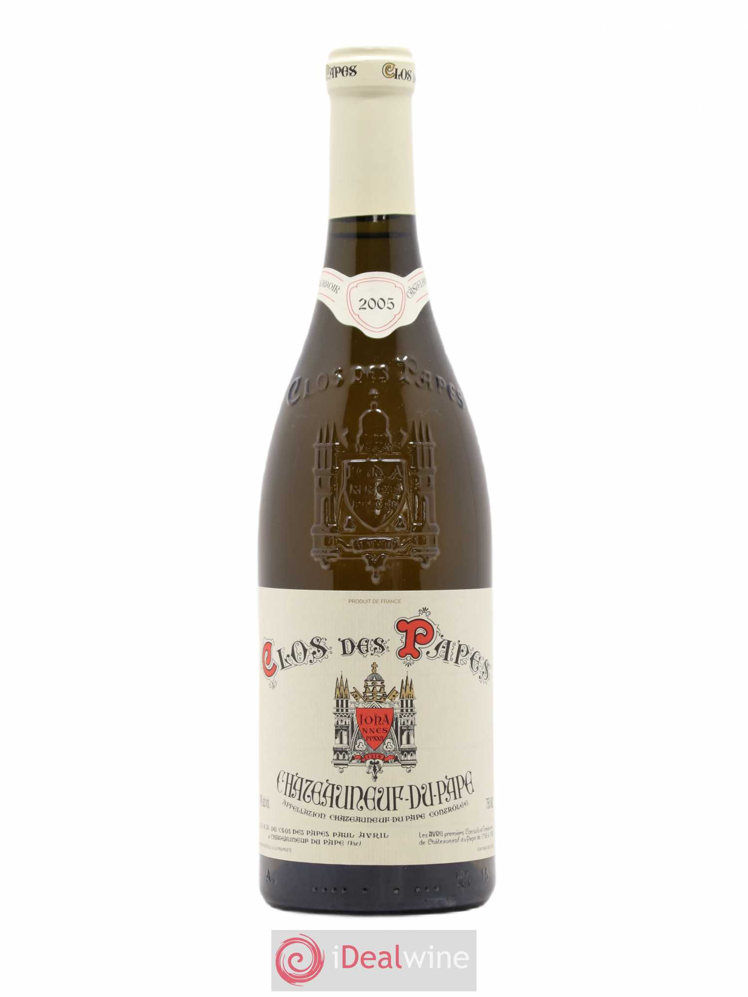 Châteauneuf-du-Pape Clos des Papes - Paul Avril 2005 - Lot de 1 bouteille - 0