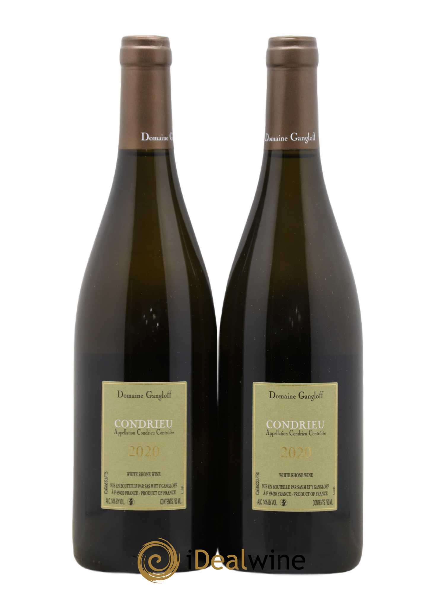 Condrieu Domaine Gangloff (Domaine) 2020 - Lot de 2 bouteilles - 1