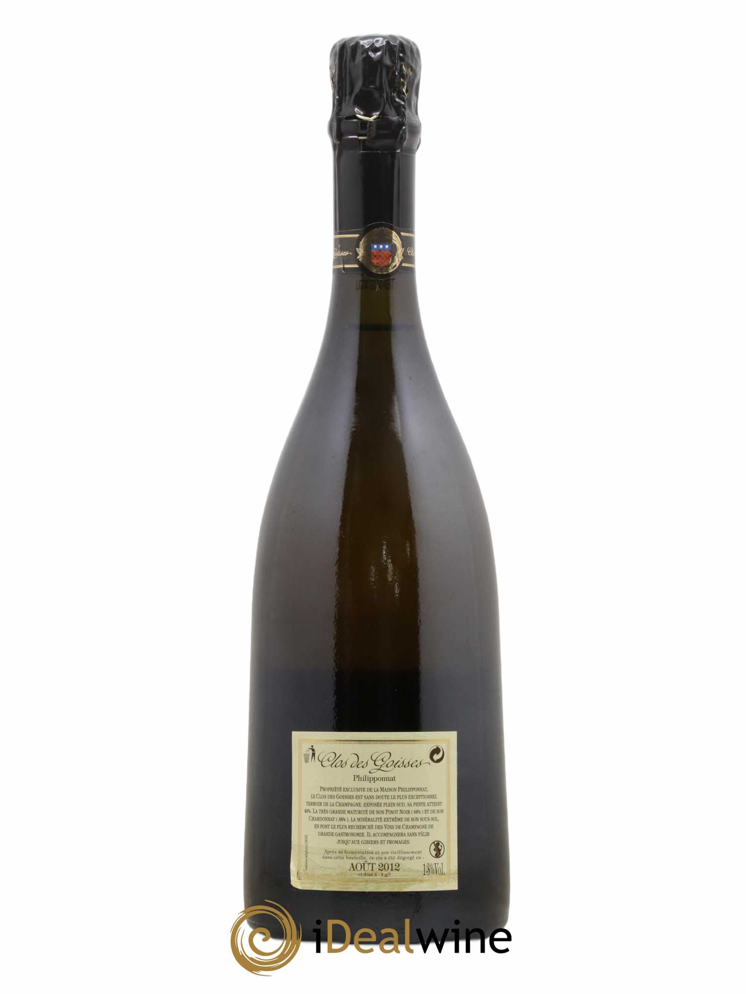 Clos des Goisses Philipponnat 2003 - Lot of 1 bottle - 1