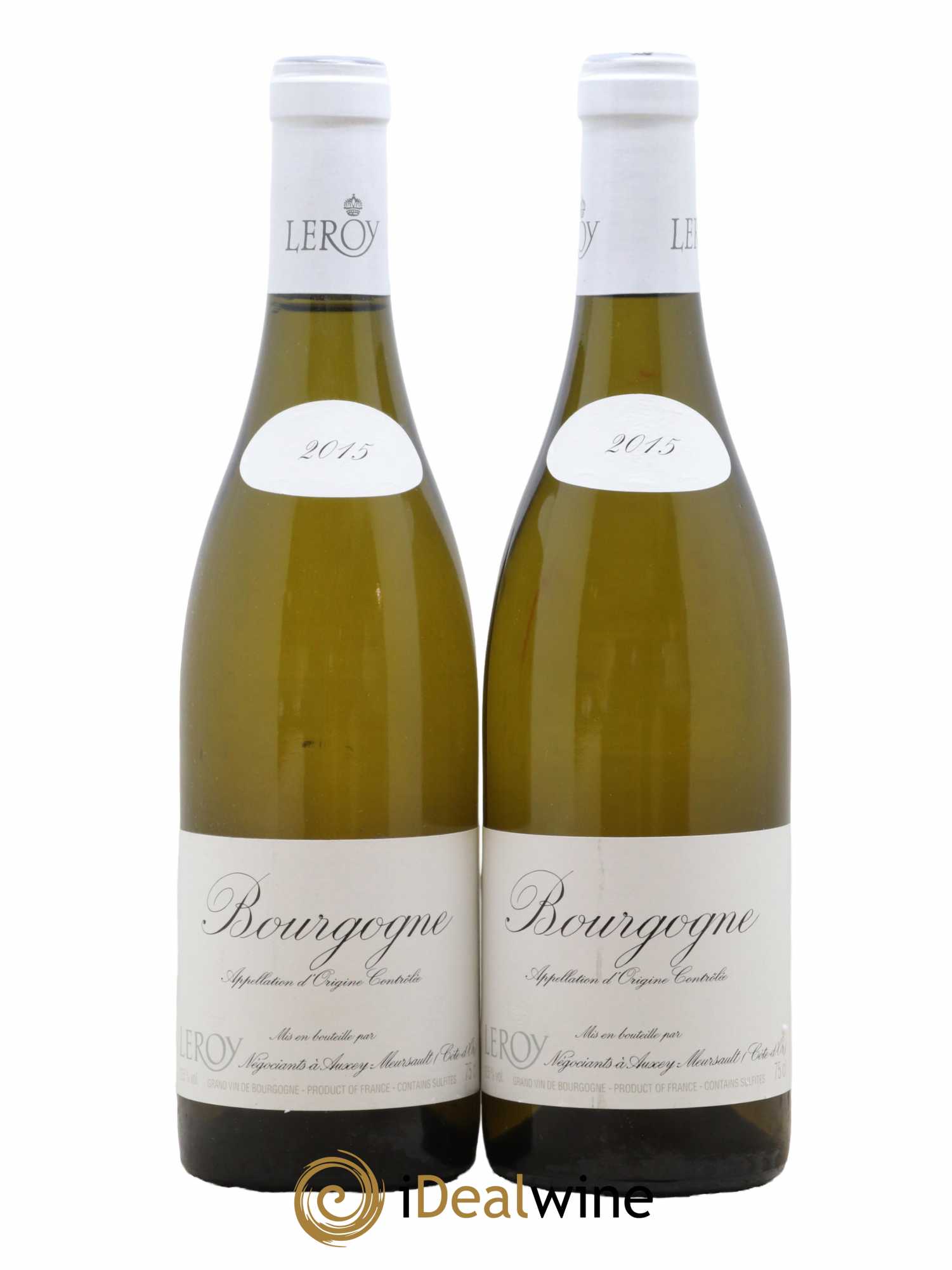 Bourgogne Leroy SA 2015 - Lot de 2 bouteilles - 0