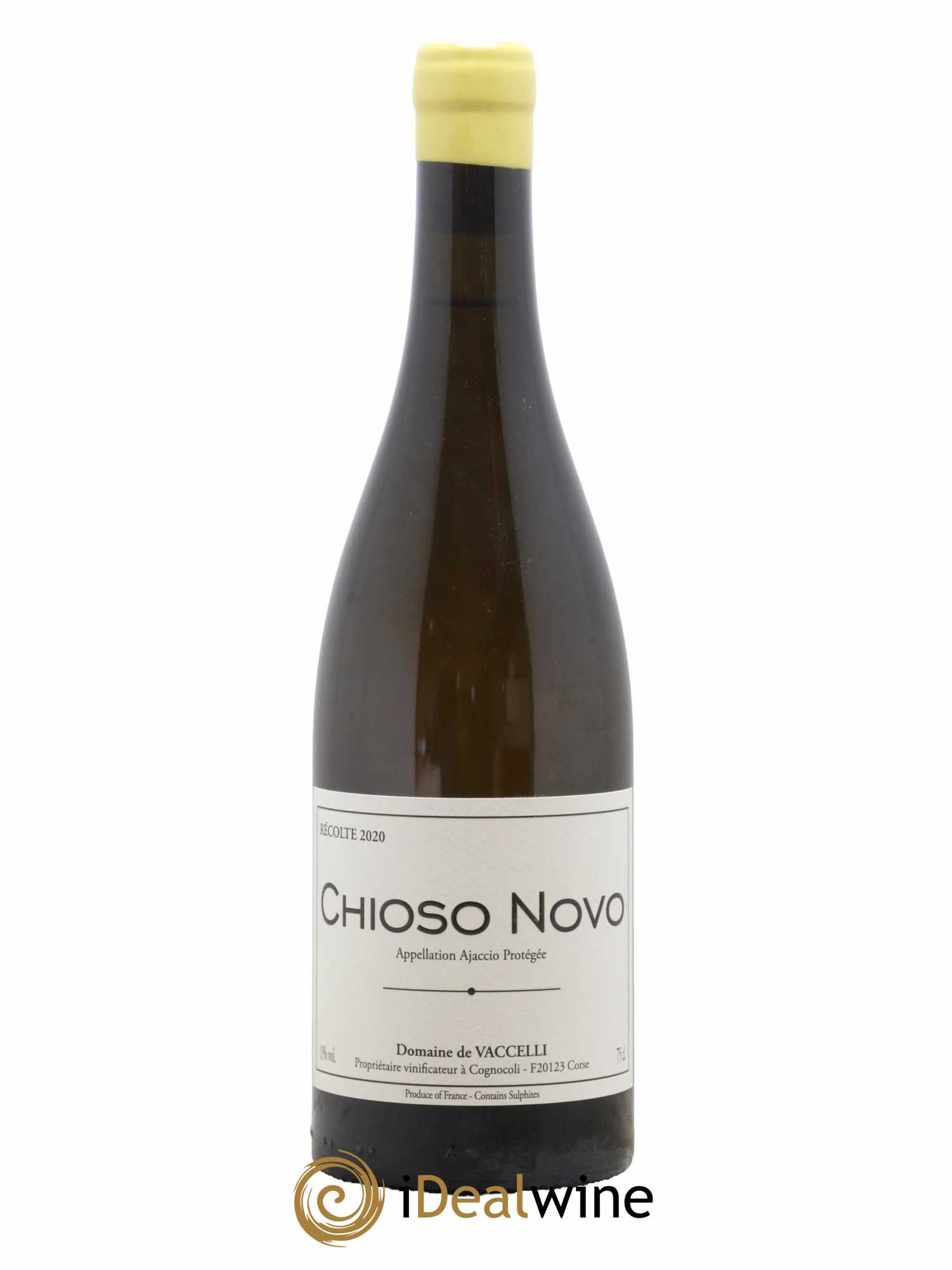 Ajaccio Chioso Novo Vaccelli 2020 - Lot de 1 bouteille - 0