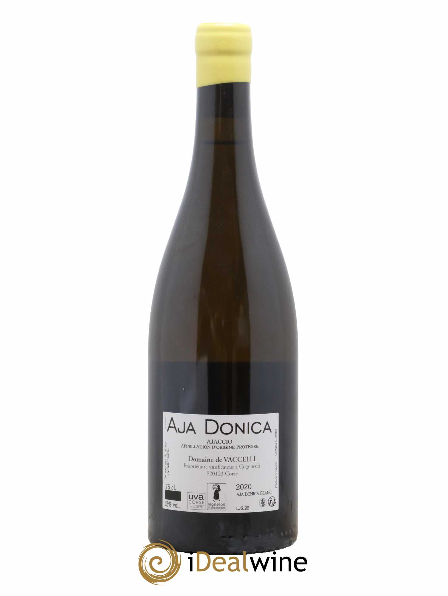 Ajaccio Aja Donica Vaccelli 2020 - Posten von 1 Flasche - 1