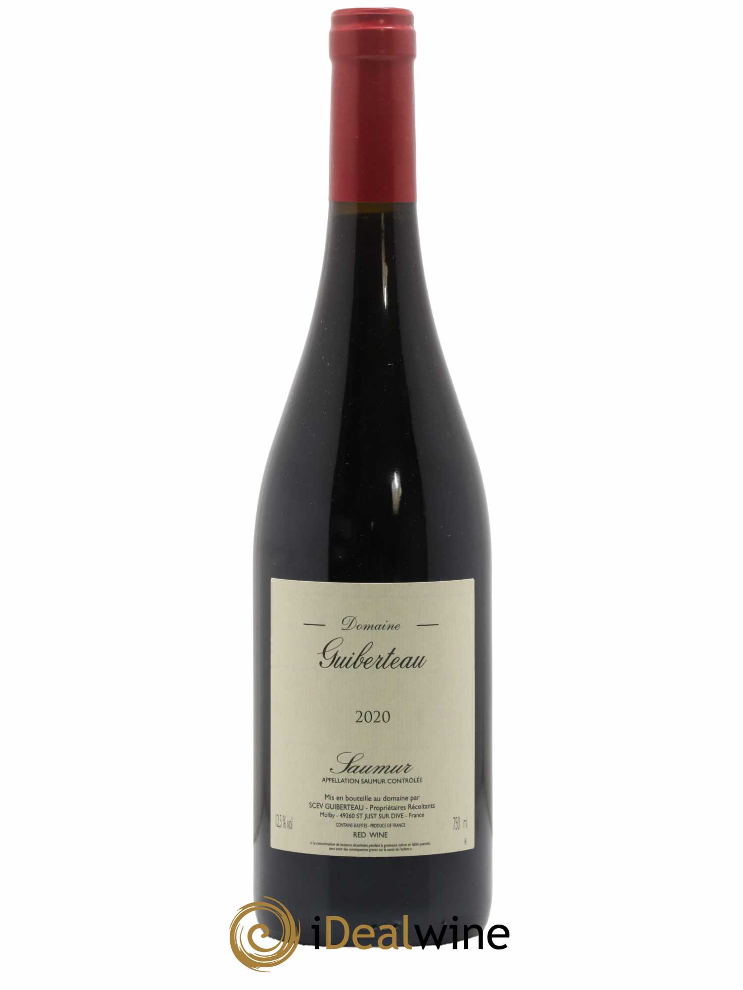 Saumur Domaine Guiberteau 2020 - Lot de 1 bouteille - 0