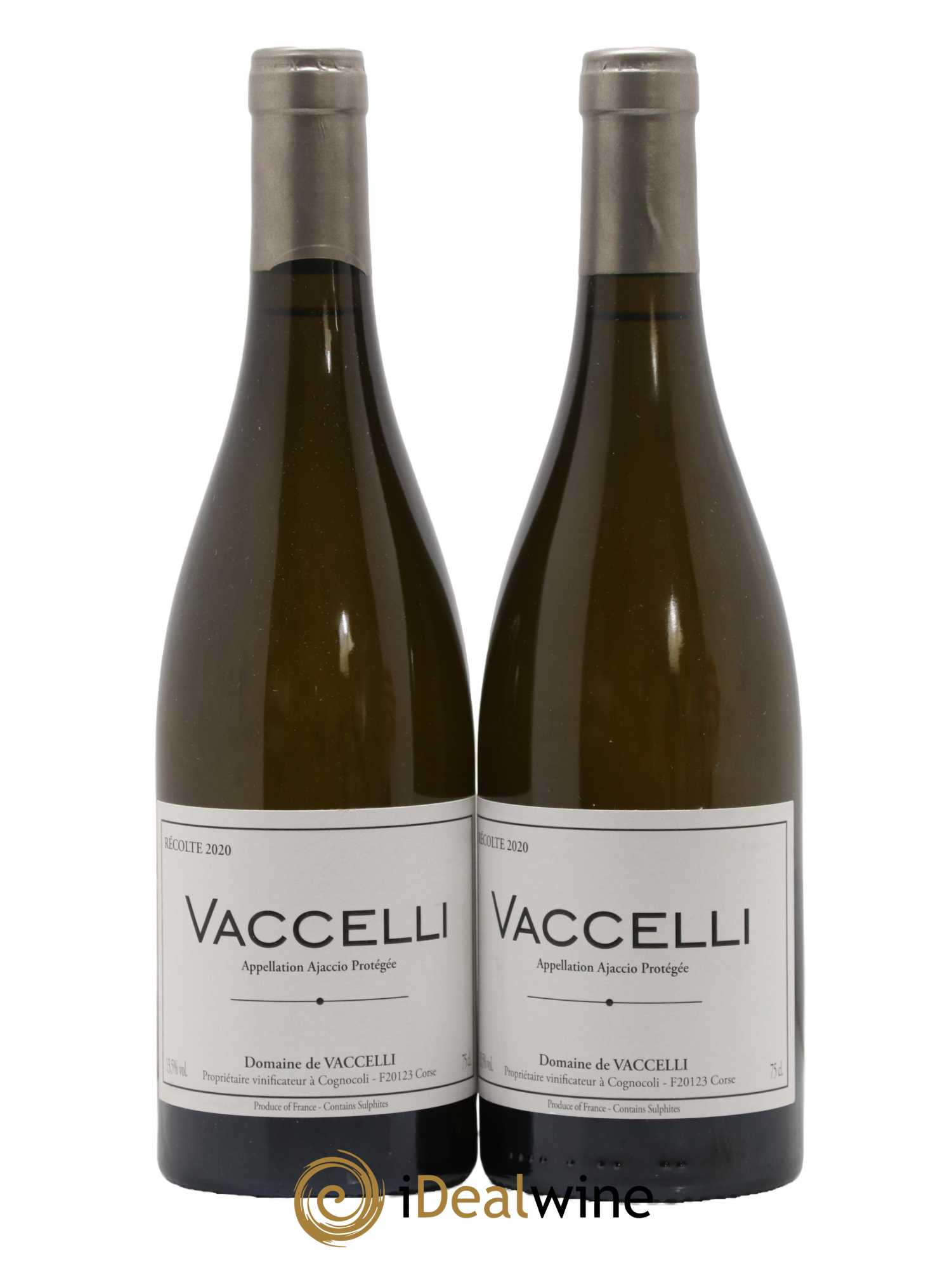 Ajaccio Vaccelli 2020 - Lot de 2 bouteilles - 0