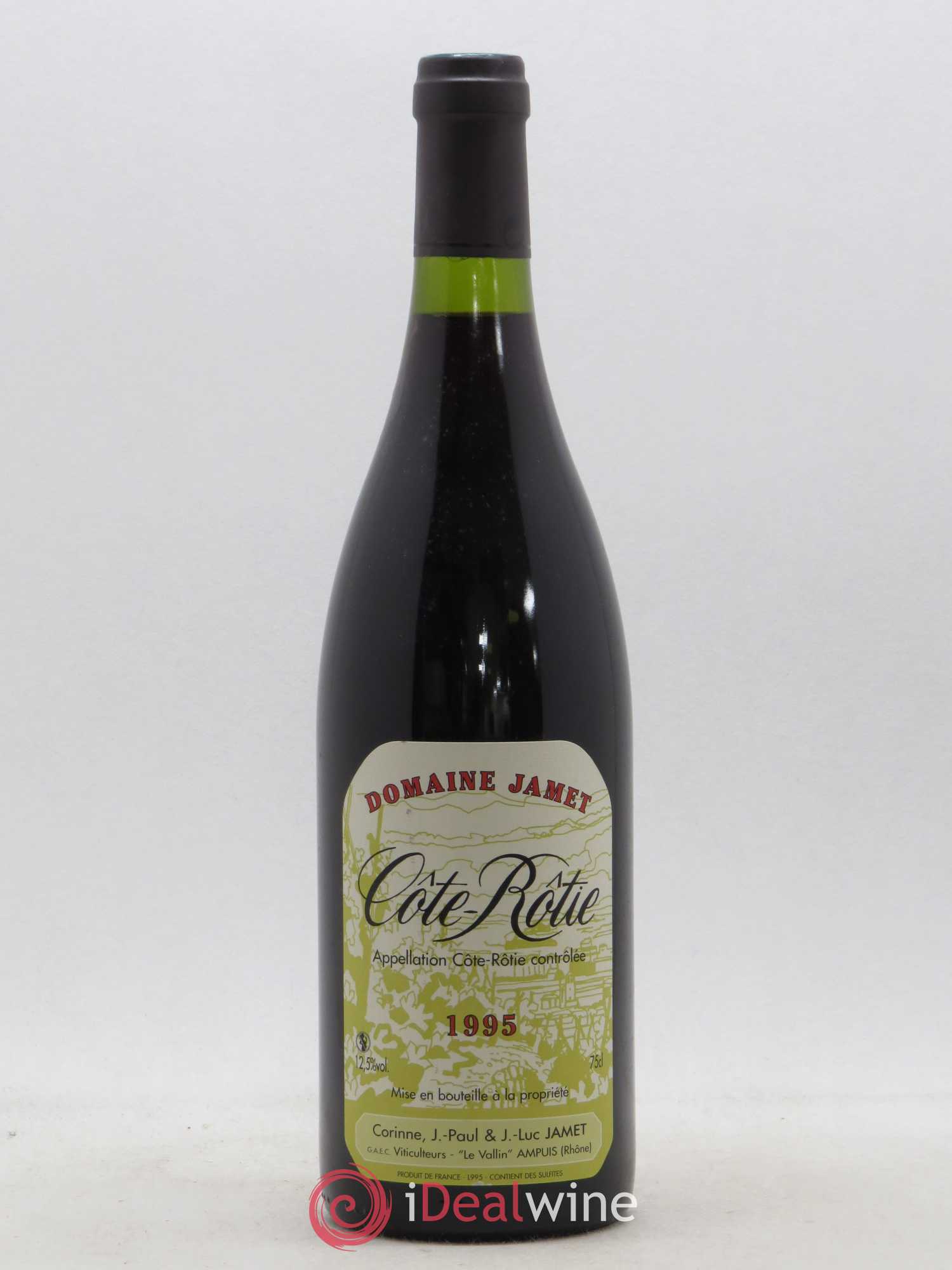 Côte-Rôtie Jamet (Domaine) 1995 - Lot de 1 bouteille - 0
