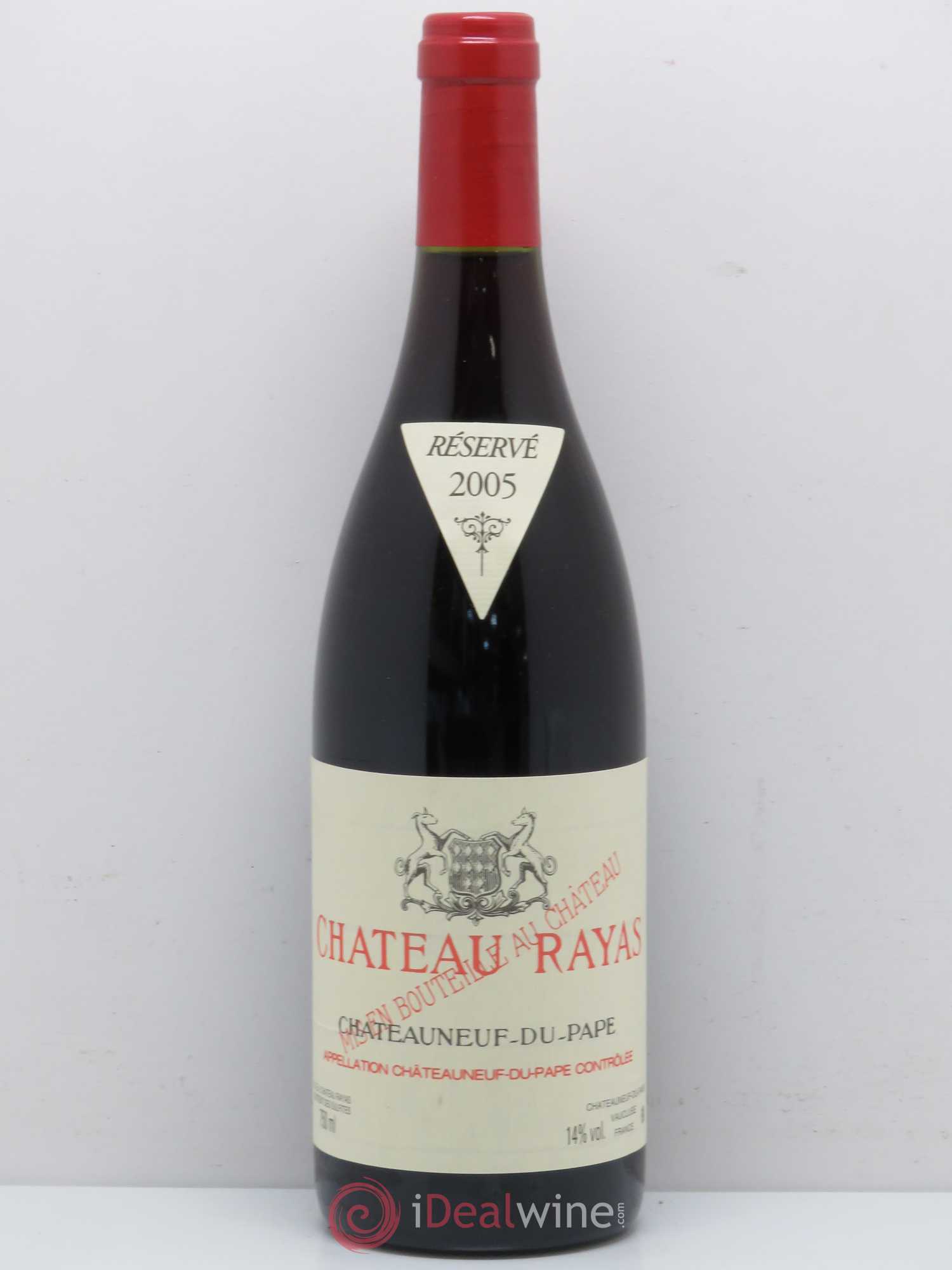 Châteauneuf-du-Pape Château Rayas Emmanuel Reynaud 2005 - Lot de 1 bouteille - 0