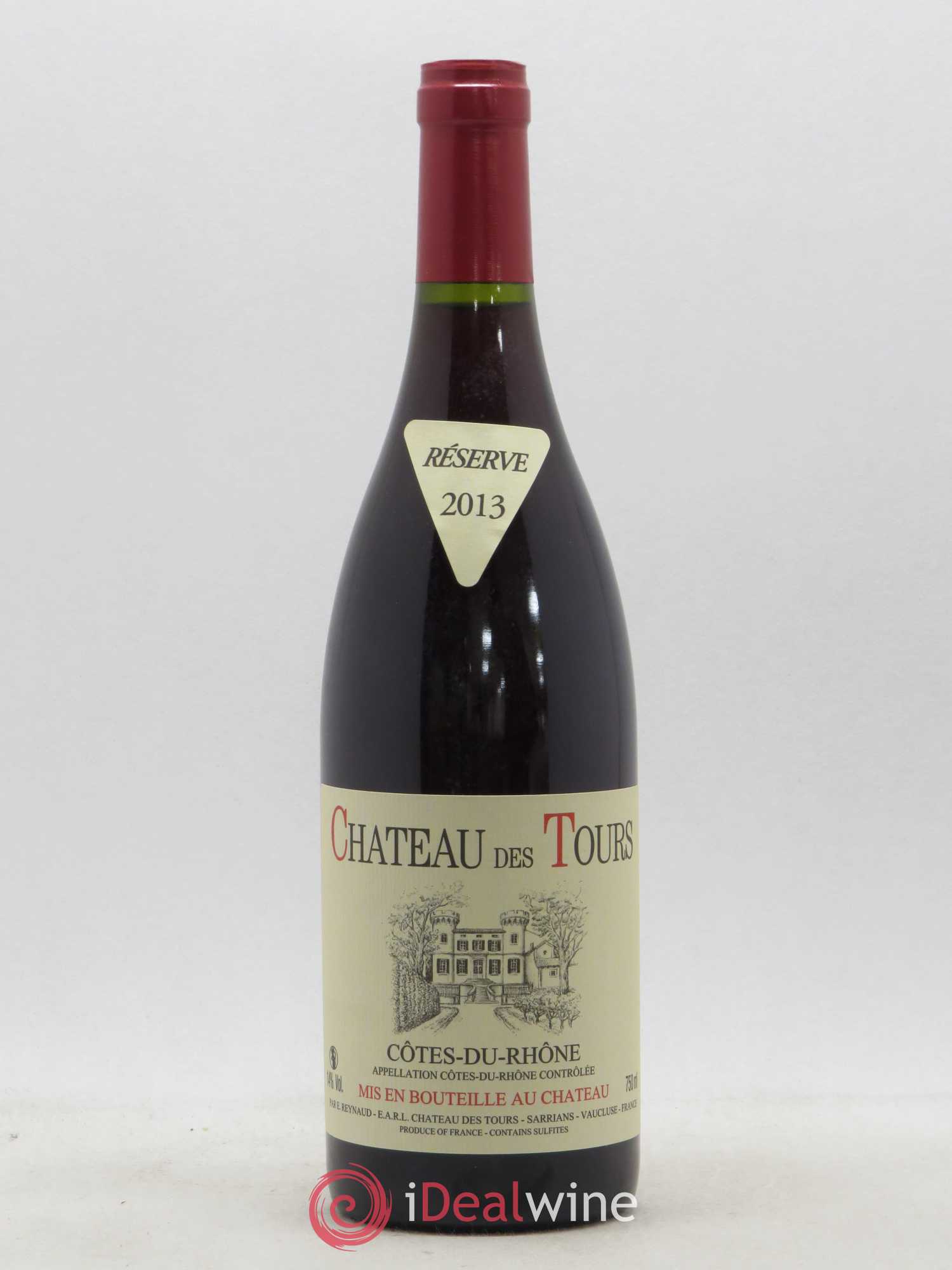 Côtes-du-Rhône Château des Tours Emmanuel Reynaud 2013 - Lot de 1 bouteille - 0