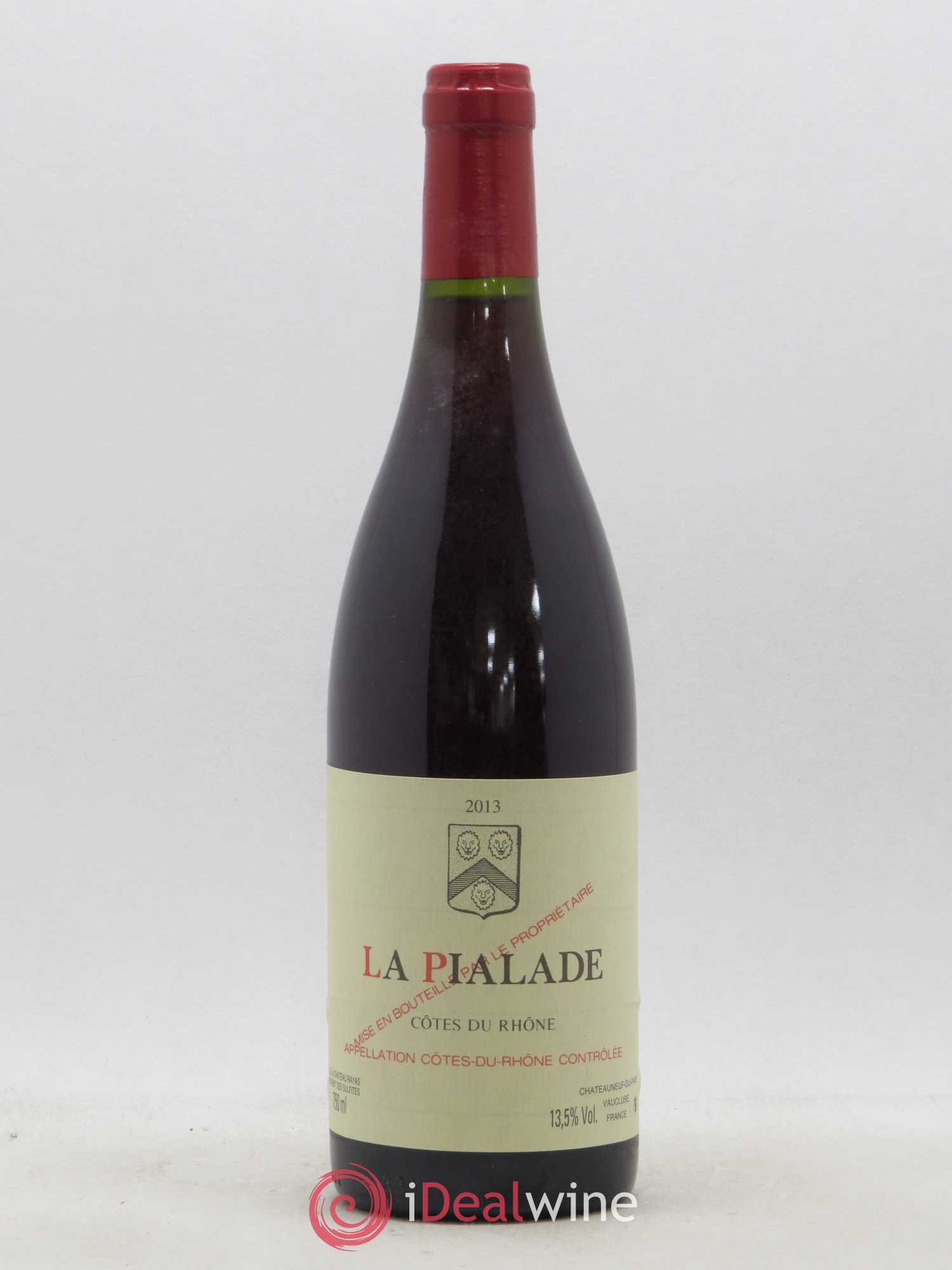 Côtes-du-Rhône La Pialade Emmanuel Reynaud 2013 - Lot de 1 bouteille - 0
